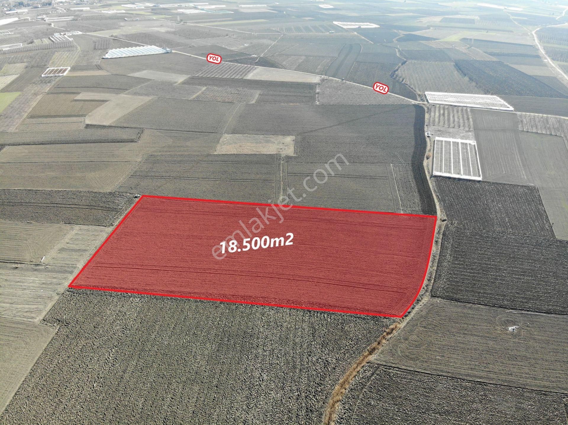 Antalya Elmalı Eymir Mah'de Tarıma Elverişli 18.500m2 Satılık Tarla - Görsel 2