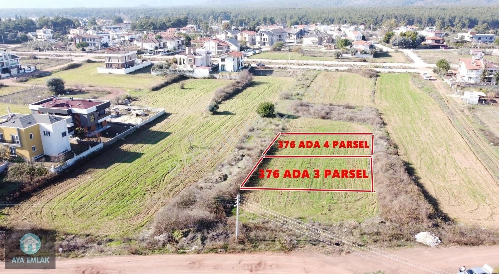 Döşemealtı Düzlerçamı Satılık Konut İmarlı Düzlerçamında 900 M2 Satılık Villa Arsası