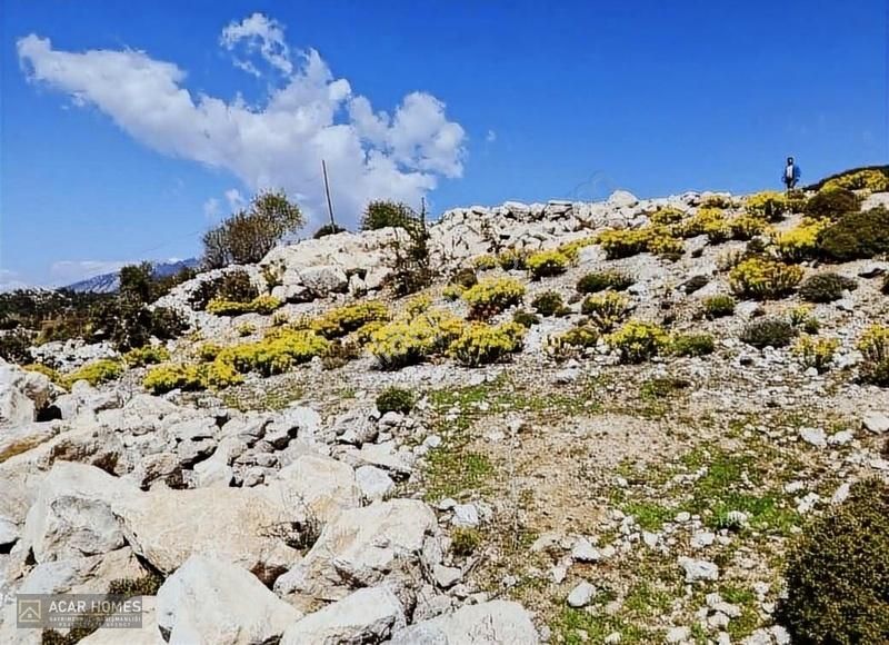 Fethiye Faralya Satılık Villa İmarlı Karaağaç Panoramik Deniz Manzaralı İmarlı 2780 M2 İmarlı Arsa