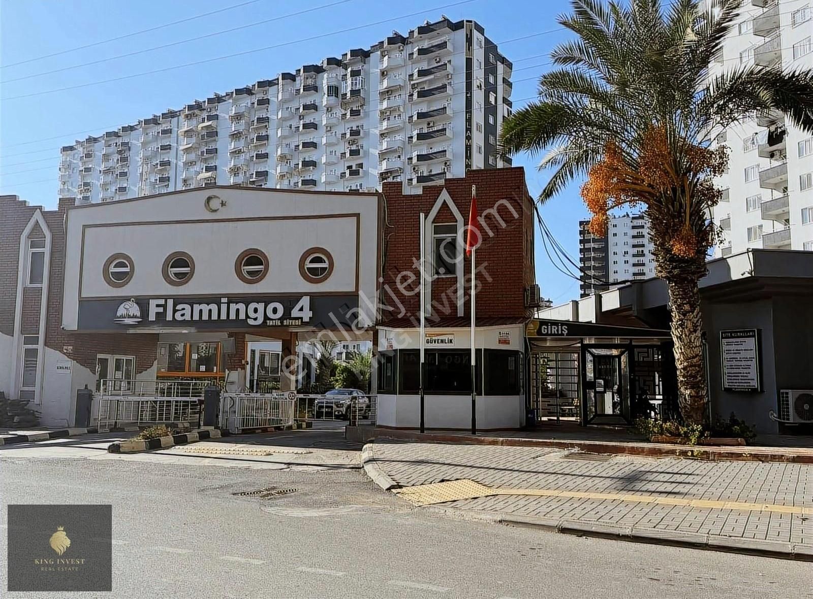 Erdemli Tömük Kiralık Daire King'te Flamingo 4'de Manzaralı Eşyalı 2+1 Kiralık Daire