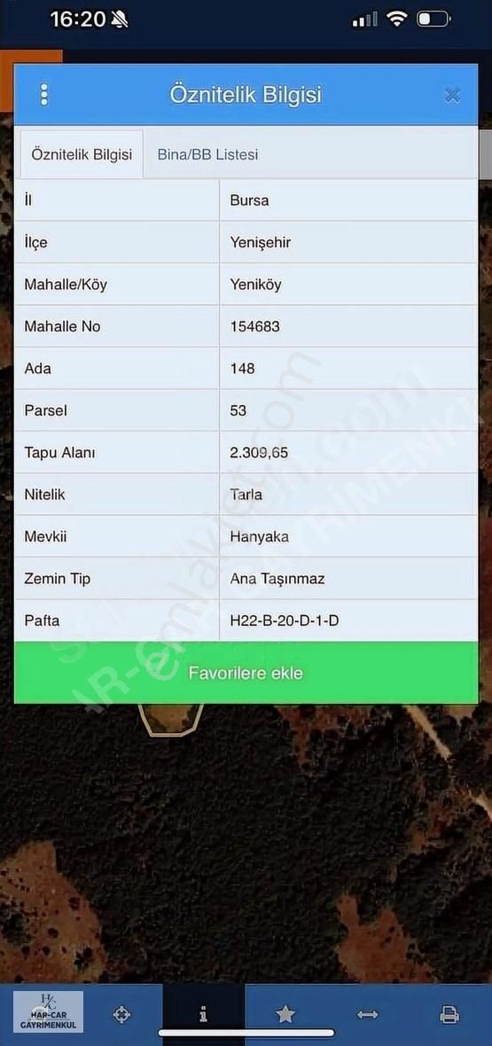 Yenişehir Yeniköy Satılık Tarla Acil Satılık Fırsat Hobi Bahçesi Fiyatına Tarla