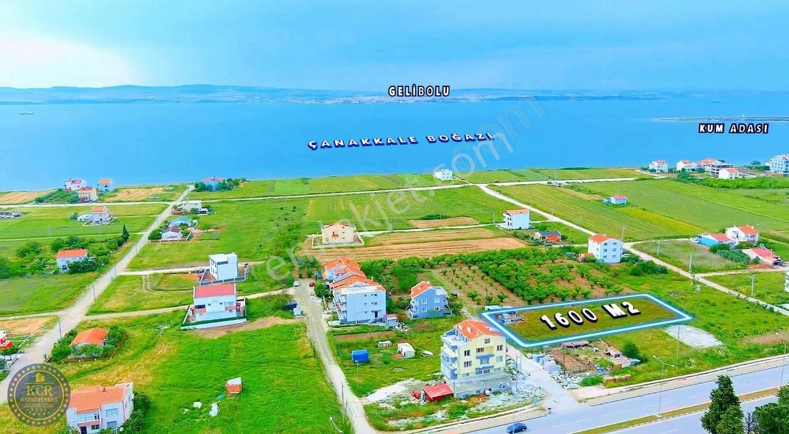 Lapseki Çardak Bld. (Gaziyakupbey) Satılık Villa İmarlı Kcr Den Çardak Aşaovada Yatırımlık Değerli Arsa