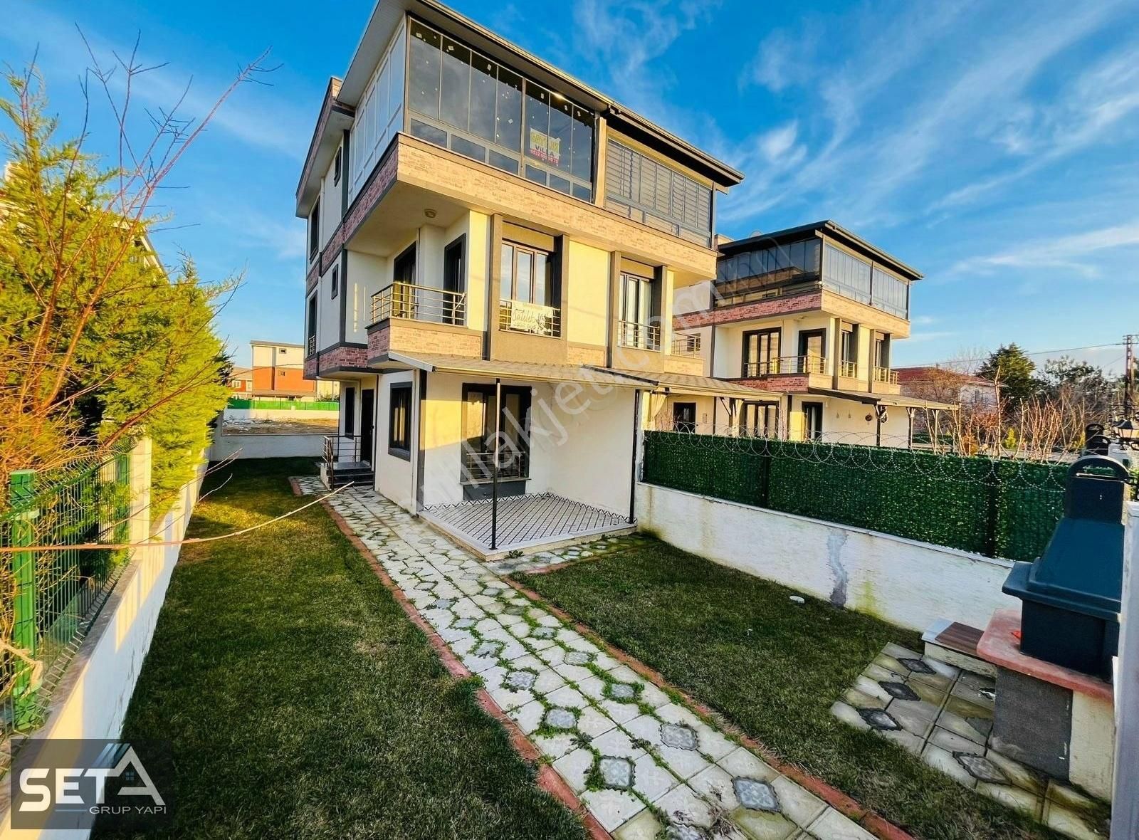 ꧁▇seta Grup▇꧂ 4+1 İskanlı Havuza Uygun Baçeli Deniz Manzaralı - Görsel 29