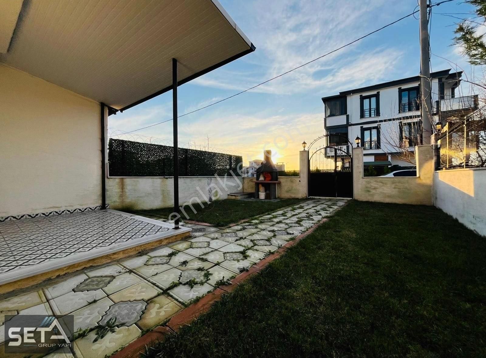 ꧁▇seta Grup▇꧂ 4+1 İskanlı Havuza Uygun Baçeli Deniz Manzaralı - Görsel 18