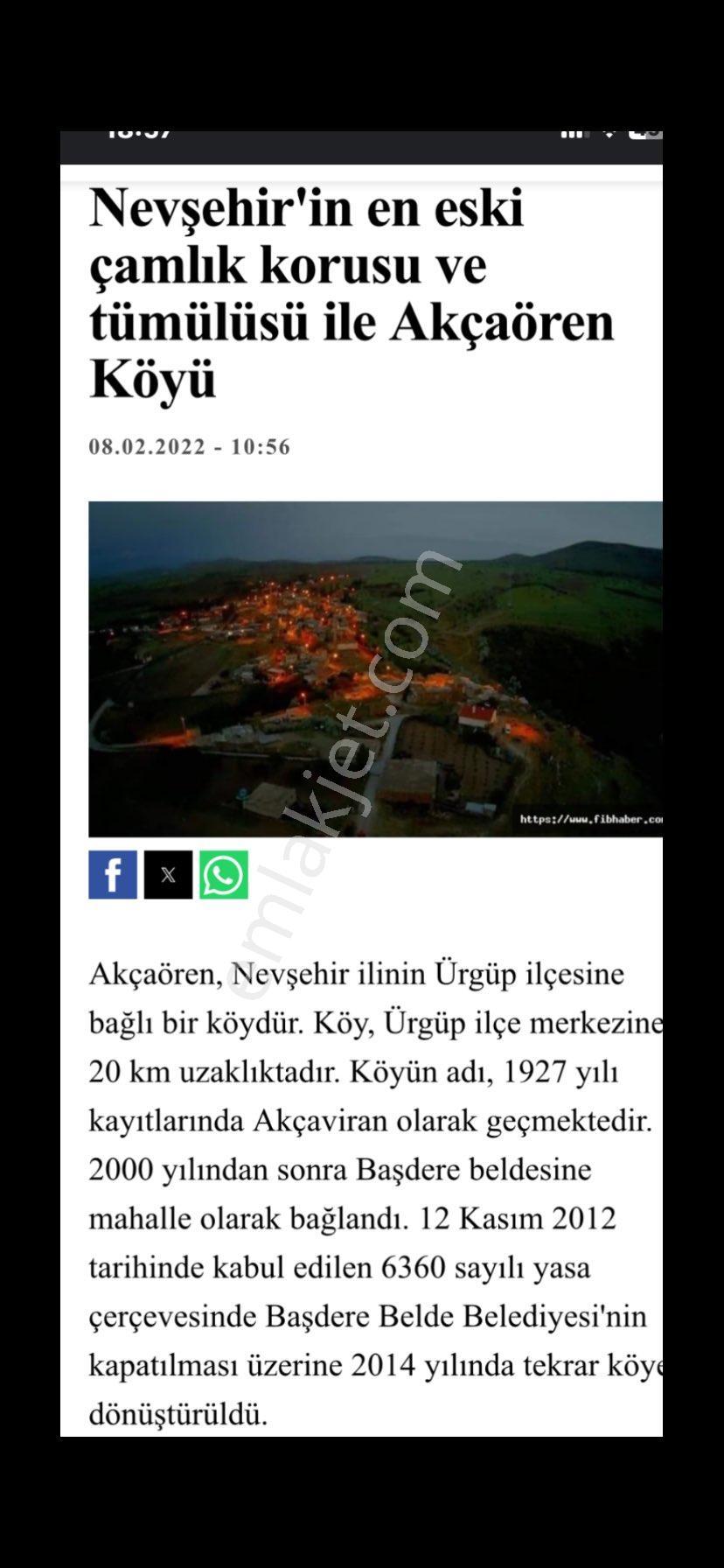 Ürgüpte Müstakiltapu Bahçe - Görsel 2