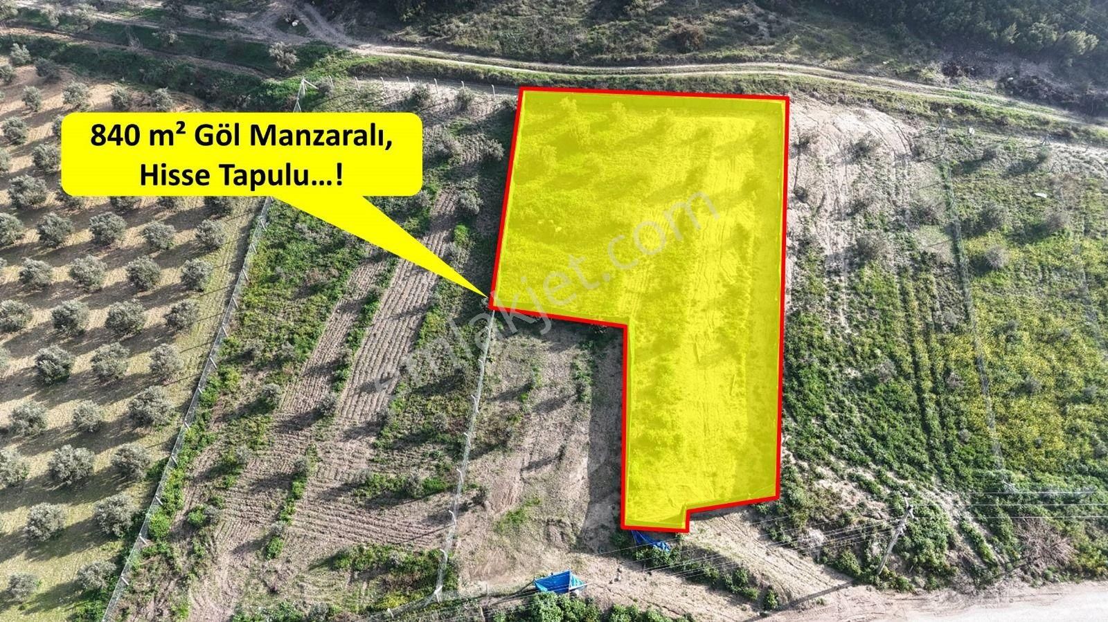 Menderes Tekeli Fevzi Çakmak Satılık Tarla Tekelide Tahtalı Barajı Manzaralı 430 M2 Hisse Tapulu Menderes İzmir