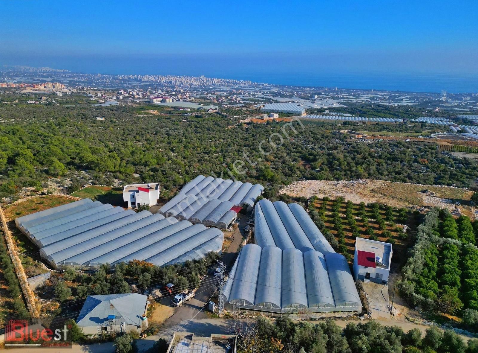 Erdemli Koyuncu Satılık Tarla Erdemli Koyuncu Mahallesinde Full Deniz Manzaralı Satılık Tarla