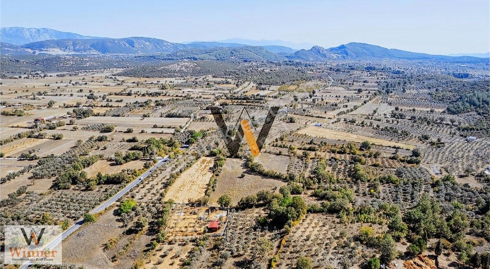 Menteşe Yerkesik Satılık Tarla Winner- Yerkesik'te Emsalsiz Fiyata Harika 2390 M2 Arazi