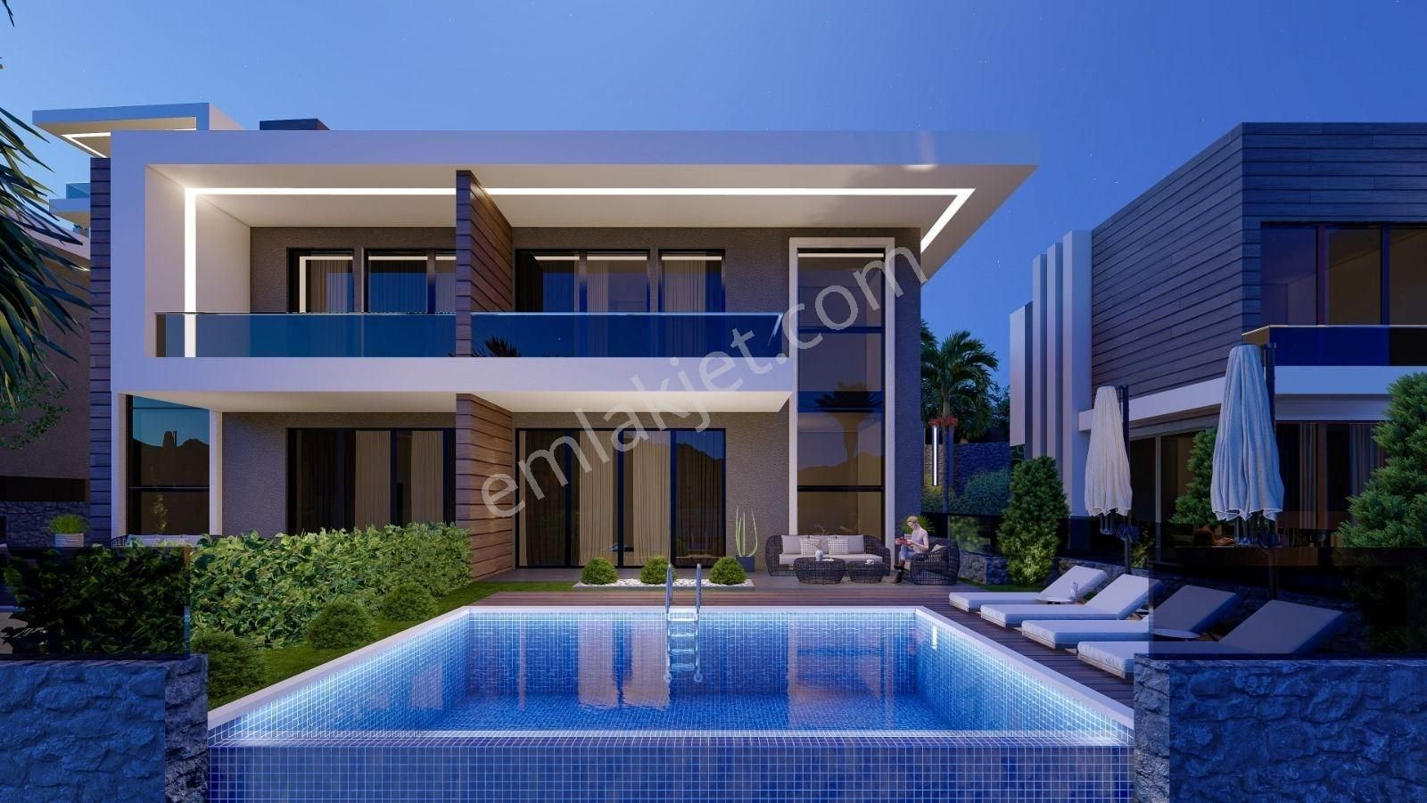 Alanya Bektaş Satılık Villa Forsale 3+1 Luxury Vılla Possıble Turkısh Cıtızenshıp