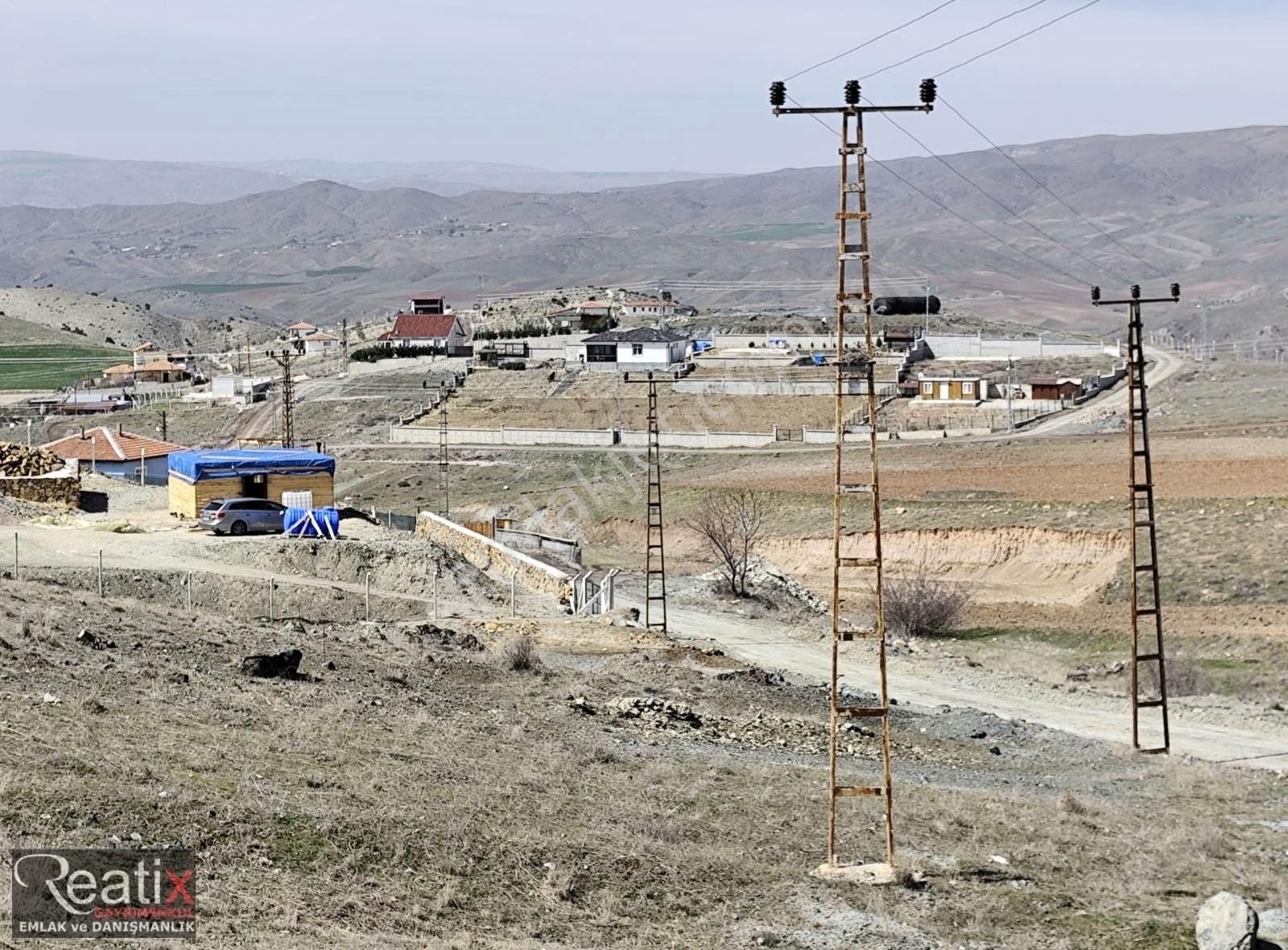 Yahşihan Hacıbalı Köyü (Merkez) Satılık Konut İmarlı Kırıkkale Hacıbali Organik Tarım Köyünde Mükemmel Konumda Arsa