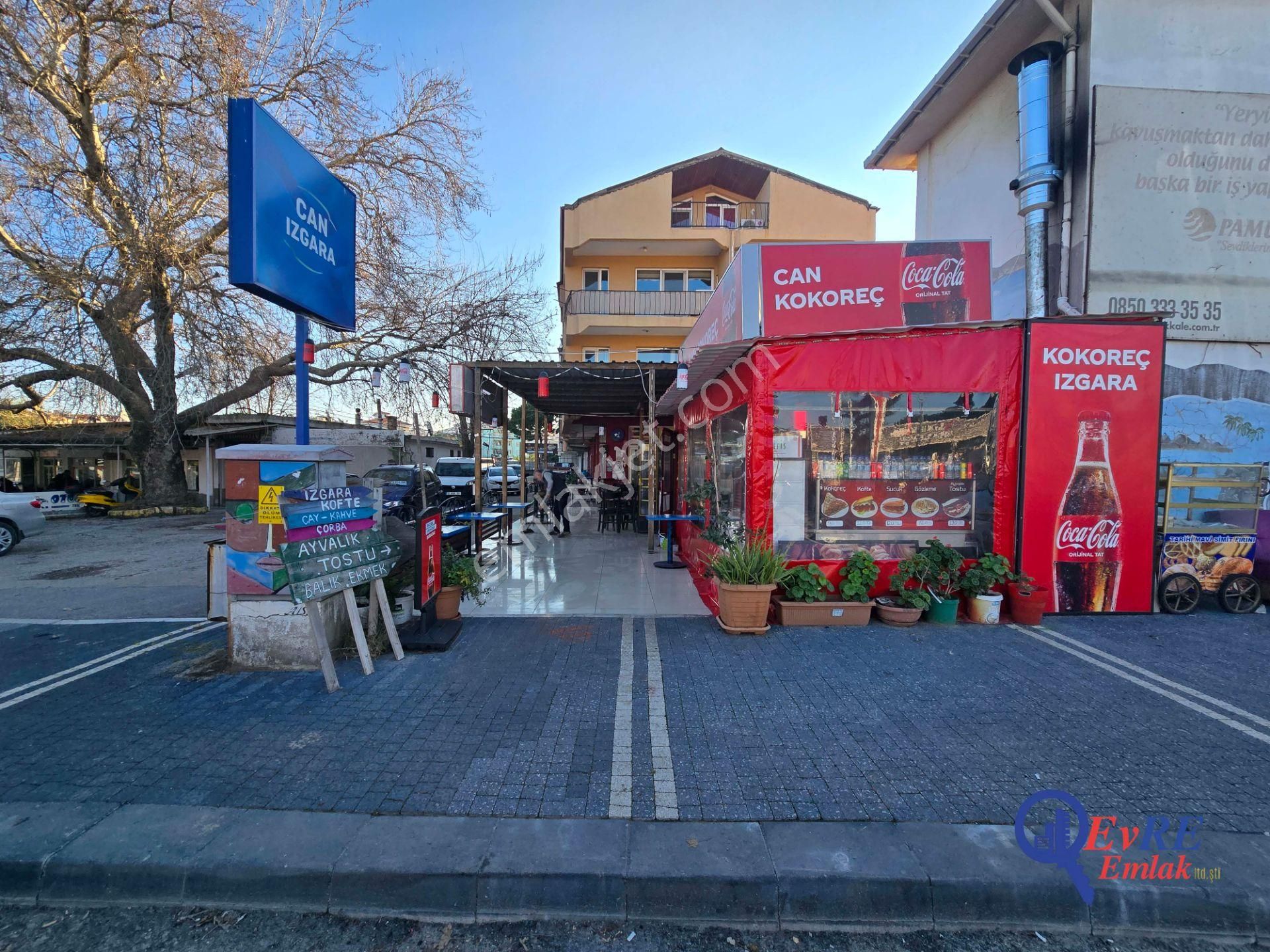 Ayvalık 150 Evler Satılık Dükkan & Mağaza Evre Emlaktan Eski Otogar Yanı Sahil Yolunda Satılık 2 Dükkan