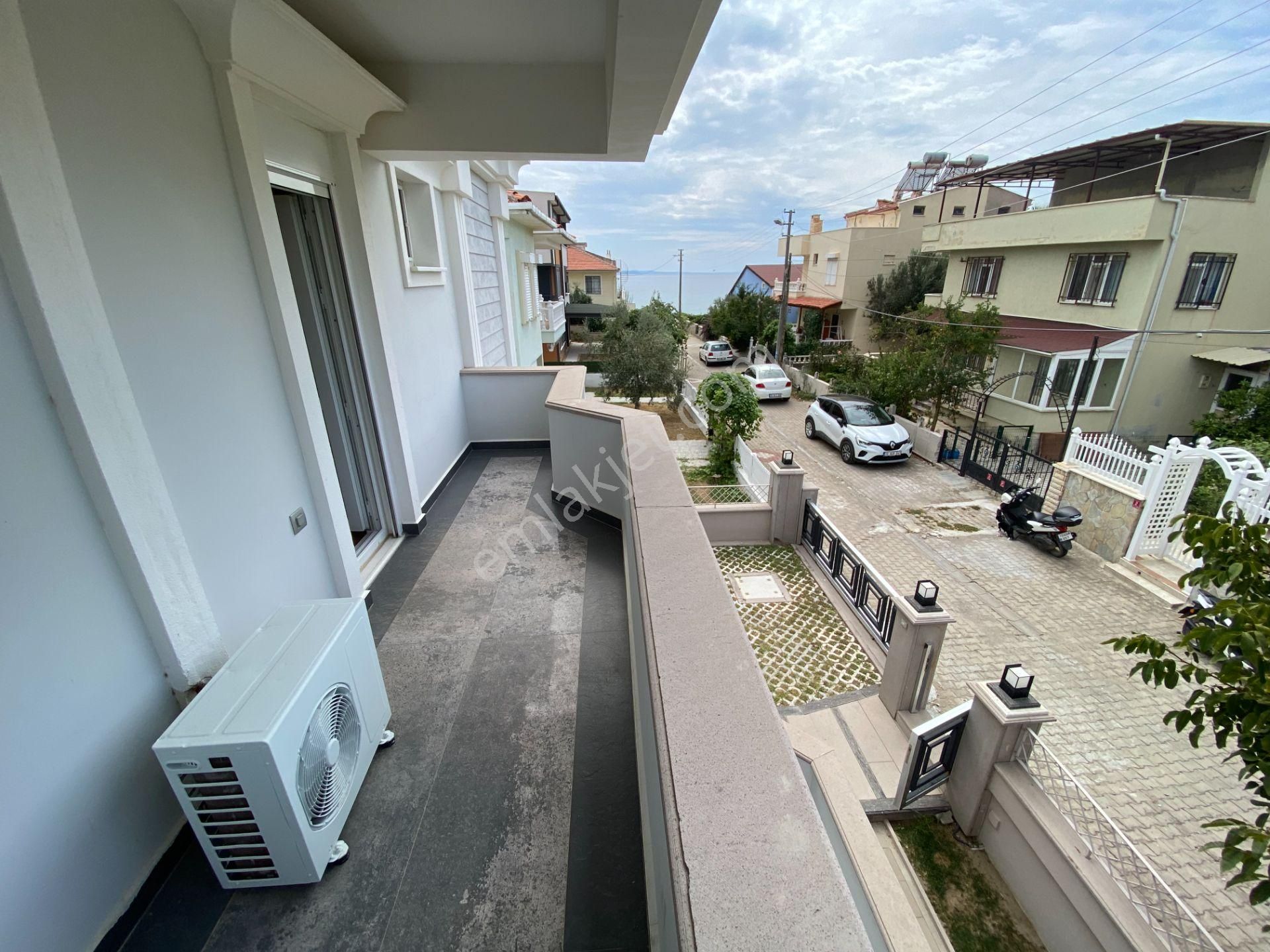 Altınoluk İlkbahar'dan Denize 20 Adım 293m2 Arsa İçinde Tam Bağımsız 8+1 Lüx Villa - Görsel 9
