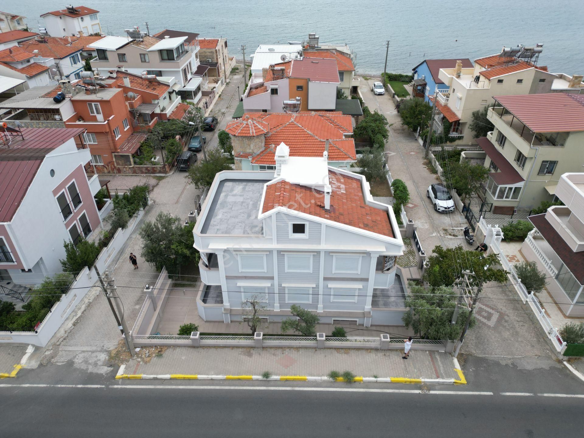 Altınoluk İlkbahar'dan Denize 20 Adım 293m2 Arsa İçinde Tam Bağımsız 8+1 Lüx Villa - Görsel 15