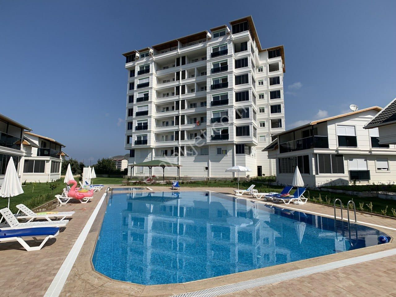 Gazipaşa Bakılar Satılık Daire Deniz Manzaralı - 3+1 - Full Mobilyalı Dubleks Daire