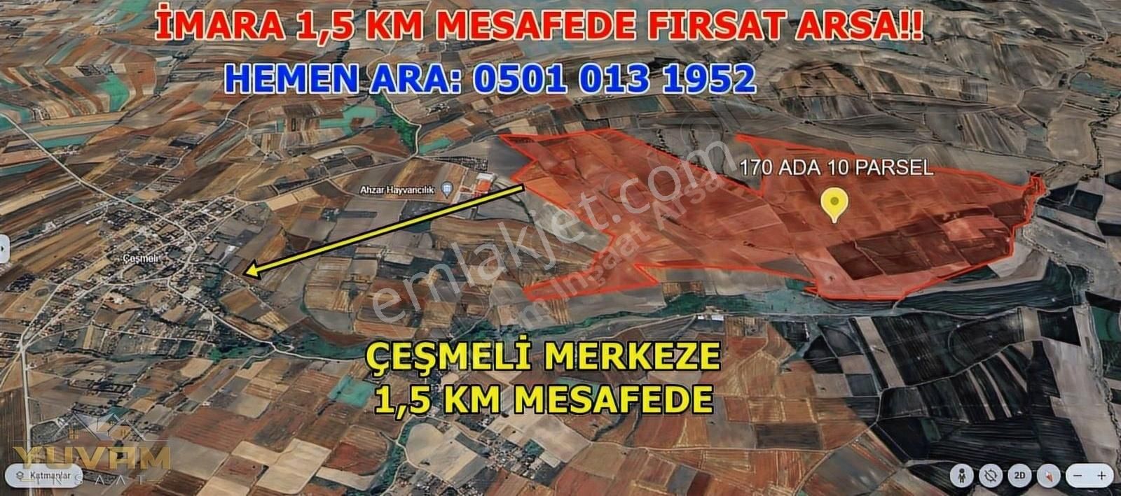 Marmaraereğlisi Çeşmeli Satılık Tarla Yuvam Arsa Ofisi Ve Kuyumculuk'tan 275 M2 Fırsat Arsa !!!!