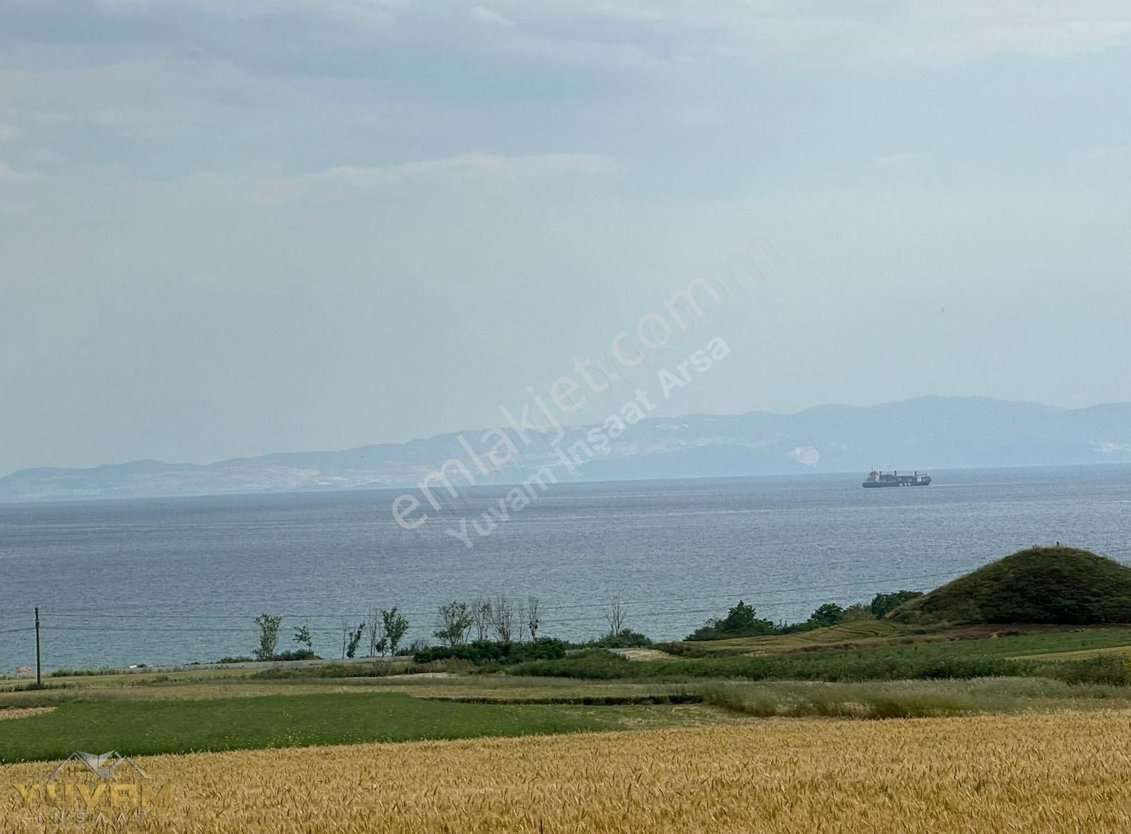 Marmaraereğlisi Çeşmeli Satılık Tarla Yuvam Arsa Ofisi Ve Kuyumculuktan İmar Sınırında 250 M2 Arsa !!!