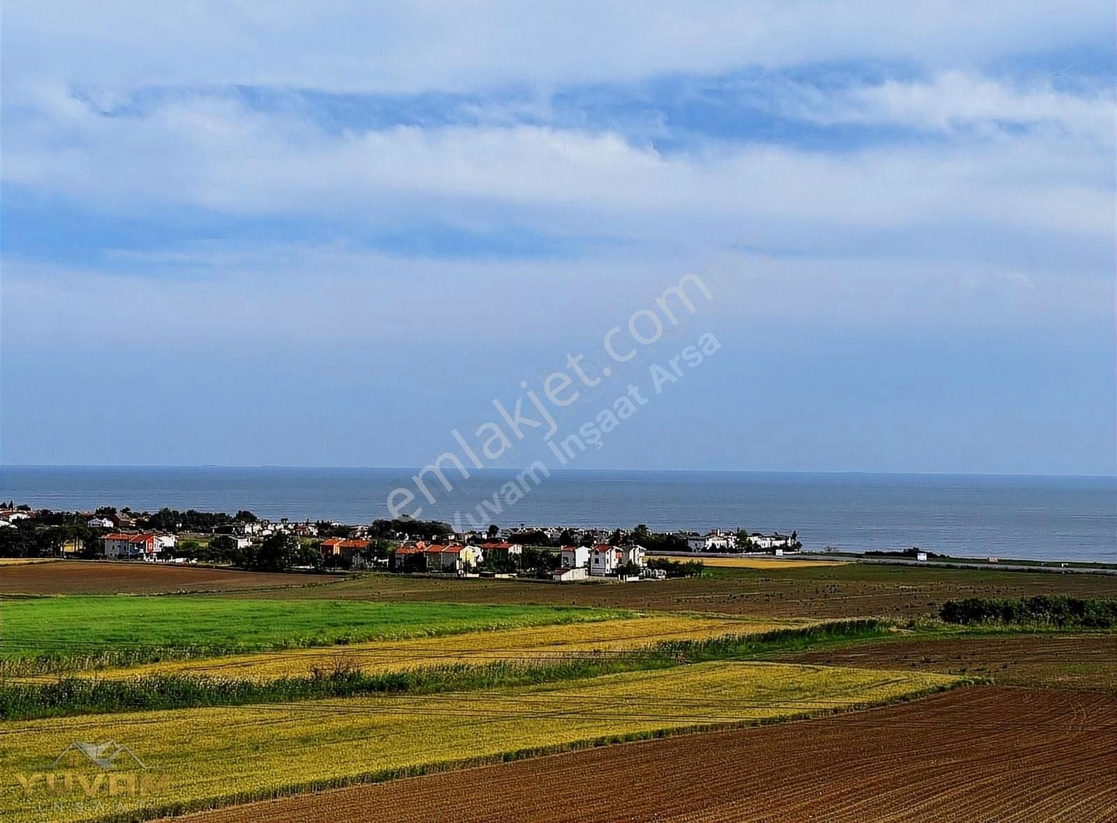 Marmaraereğlisi Çeşmeli Satılık Tarla Yuvam Arsa Ofisi & Kuyumculuktan Deniz Manzaralı 1426 M2 Arsa