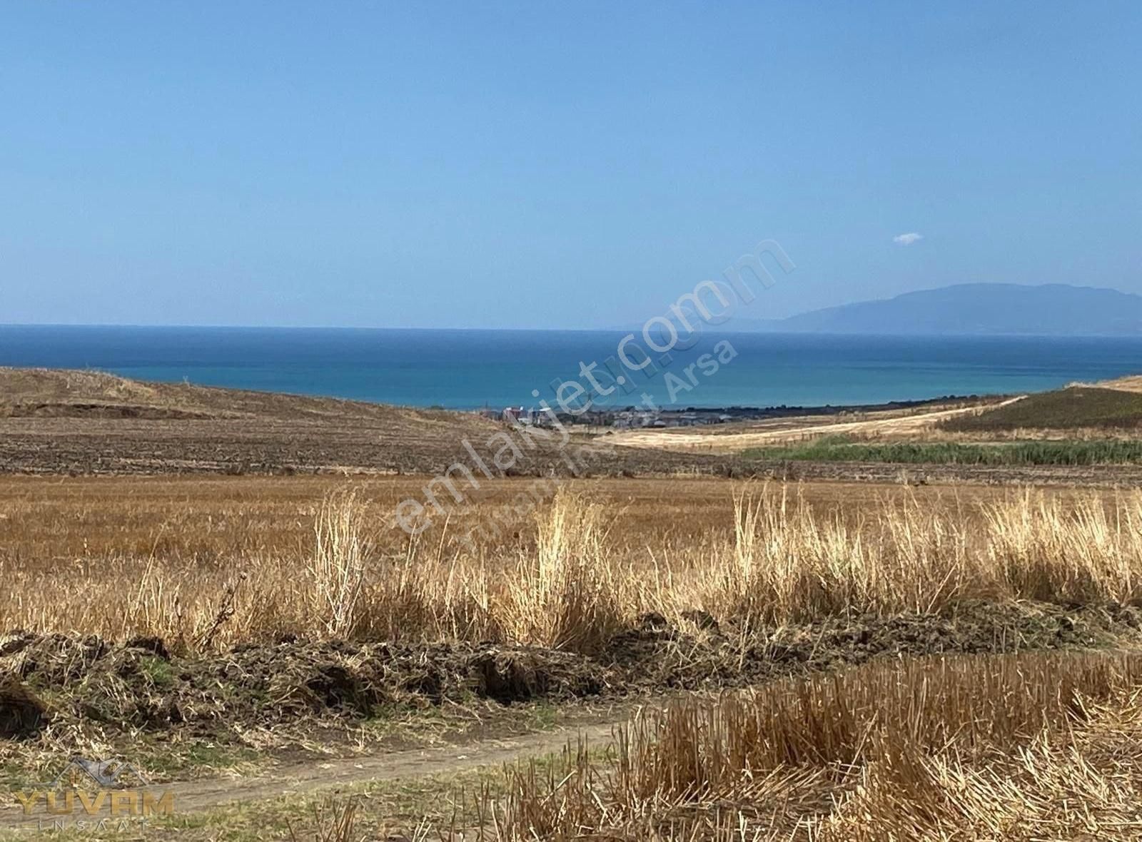 Marmaraereğlisi Çeşmeli Satılık Tarla Yuvam Arsa Ofisinden Deniz Manzaralı 311 M2 Fırsat Arsa !!!!