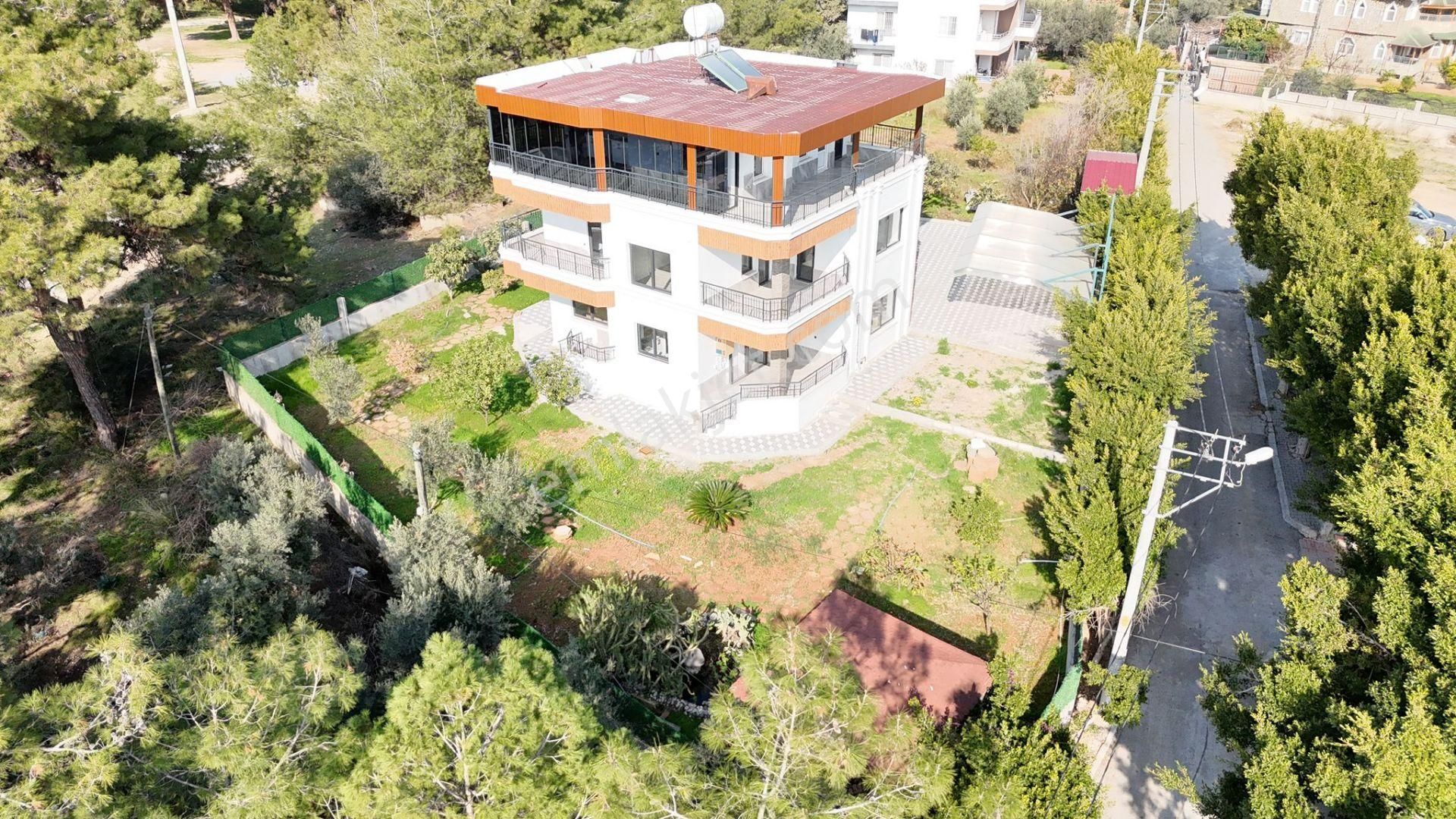 Mezitli Kuyuluk Satılık Villa Mersin Kuyuluk Ta Dağ Deniz Manz 5+1 Müstakil Villa