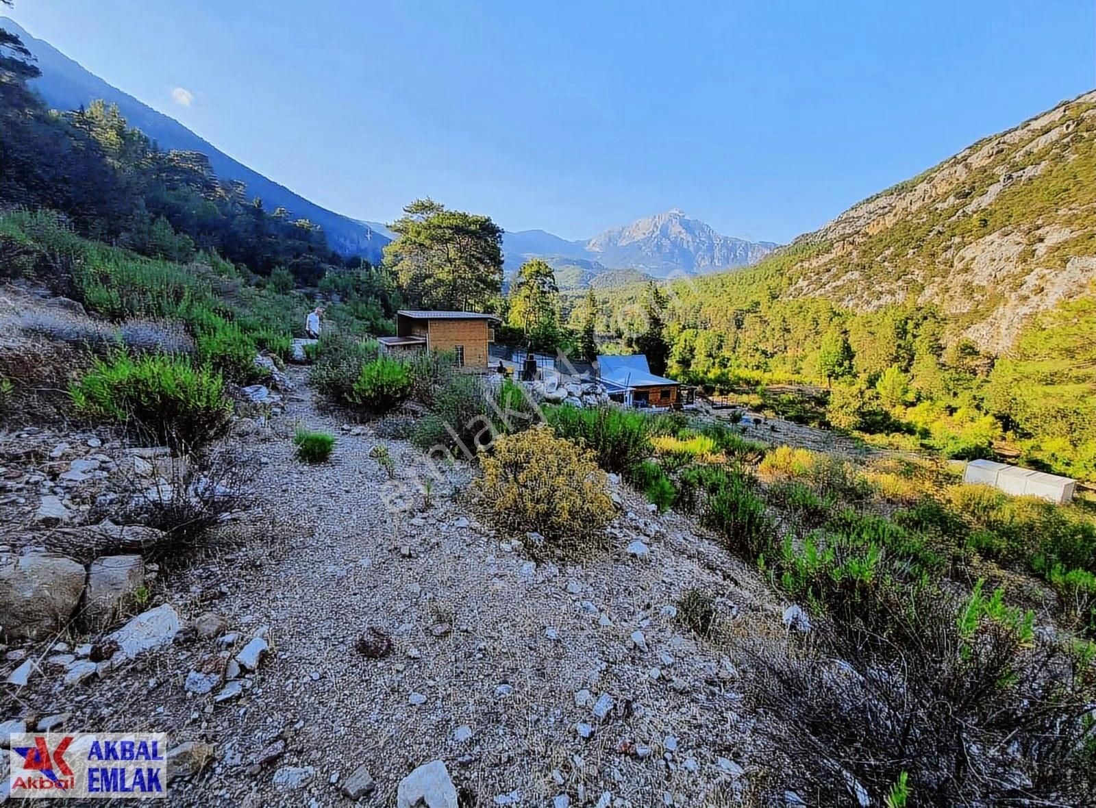 Kemer Ulupınar Satılık Tarla Kemer Ulupınar'da Harika Doğa Manzaralı 1dönüm Ev Yapımına Uygun