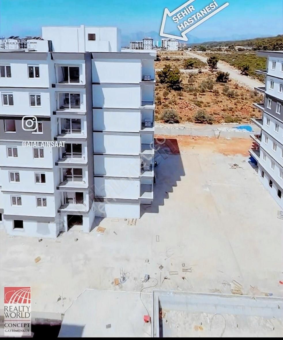 Kepez Çankaya Satılık Daire Yeni Şehir Hastanesi Yakını Sıfır 3+1 110 M2 Ayrı Mutfaklı