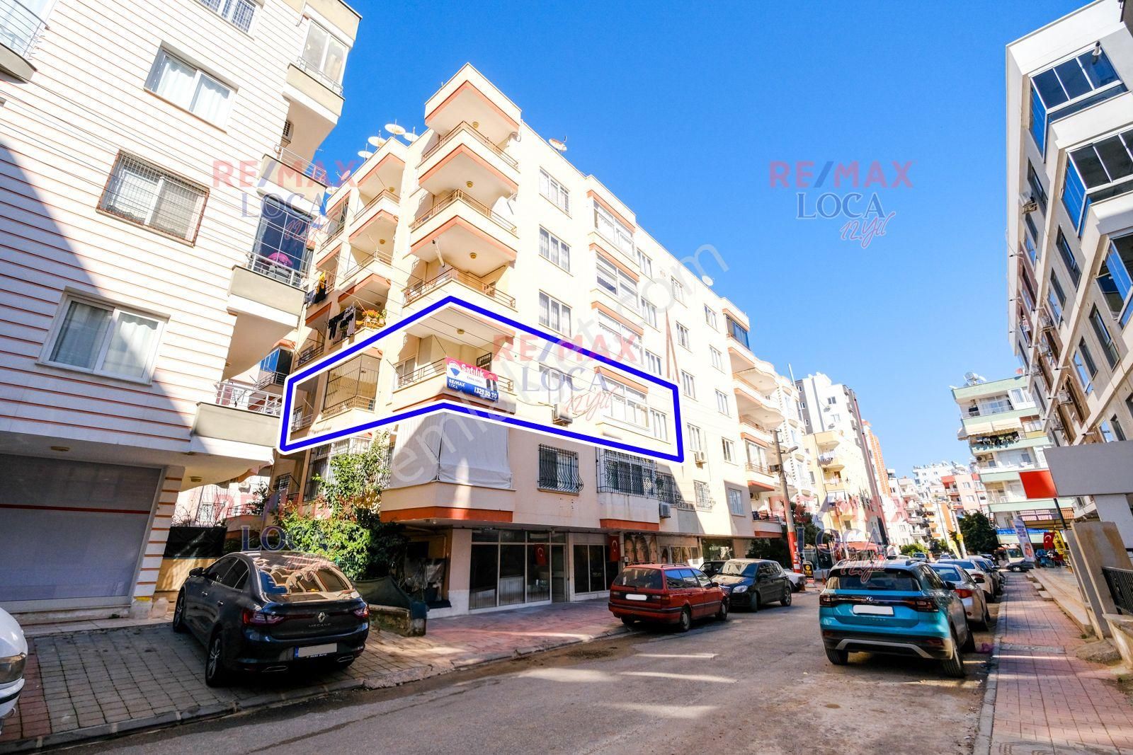 Mezitli Atatürk Satılık Daire Remax Loca'dan Merkezi Konumda Bağımsız Mutfaklı 3+1 Daire