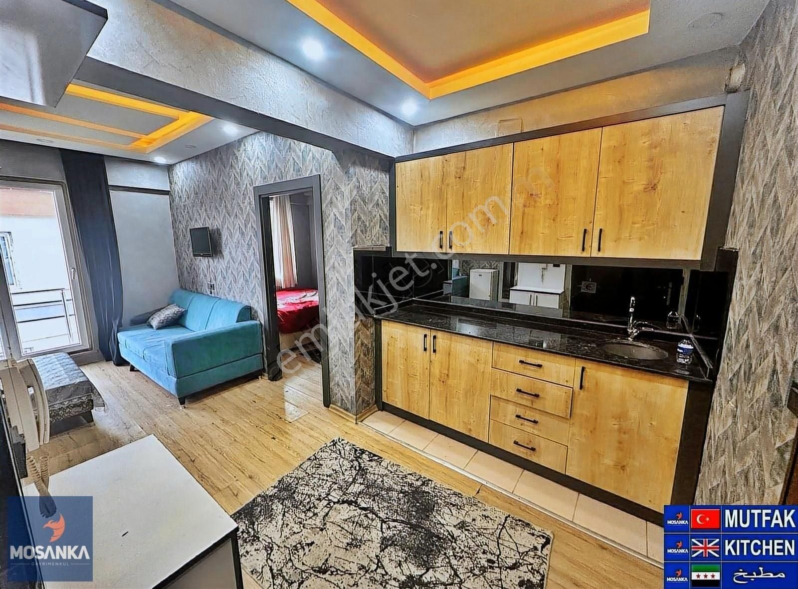 Şahinbey Yeditepe Satılık Residence Mosanka'dan Yeditepe'de 1+1 Full Eşyalı Lüks Rezidans