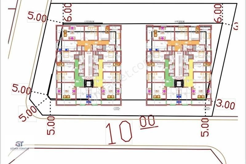 Nusaybin 8 Mart Satılık Konut İmarlı Mükemmel Konumda 24 Dairelik Arsa