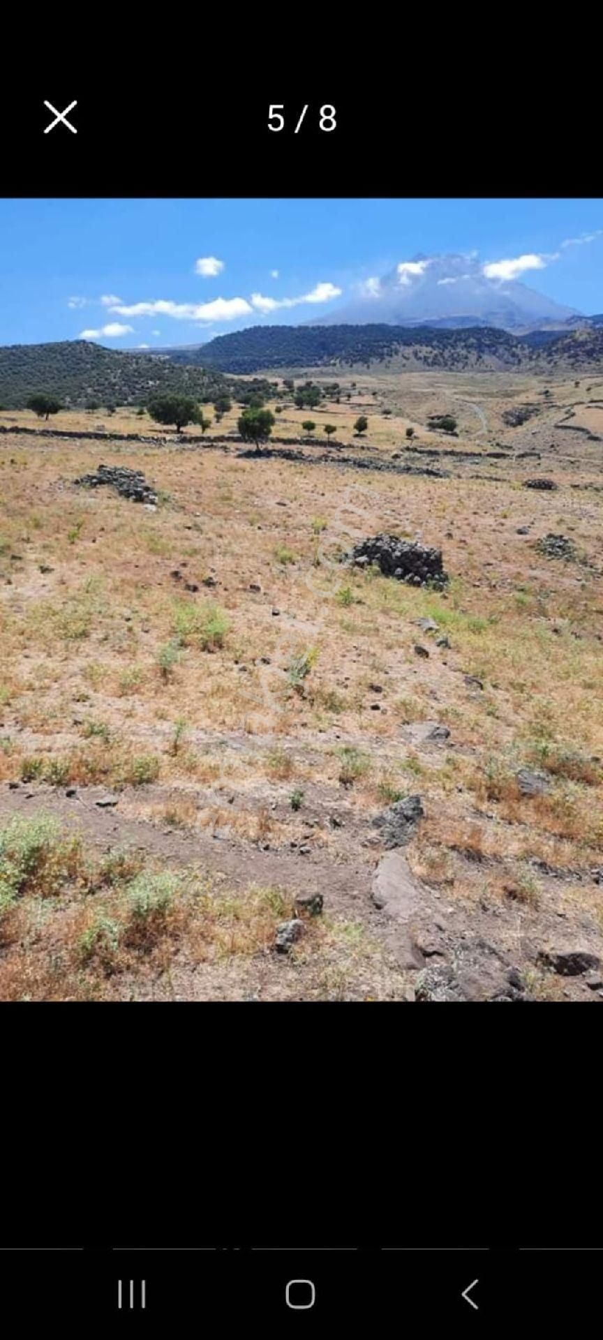 Aksaray Merkez Dikmen Köyü Satılık Tarla Hasandağı Eteginde Yatırımlık Tarla