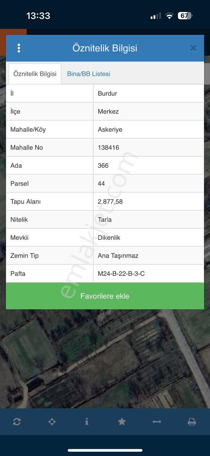 Beray Emlaktan Satılık Tarla - Görsel 2