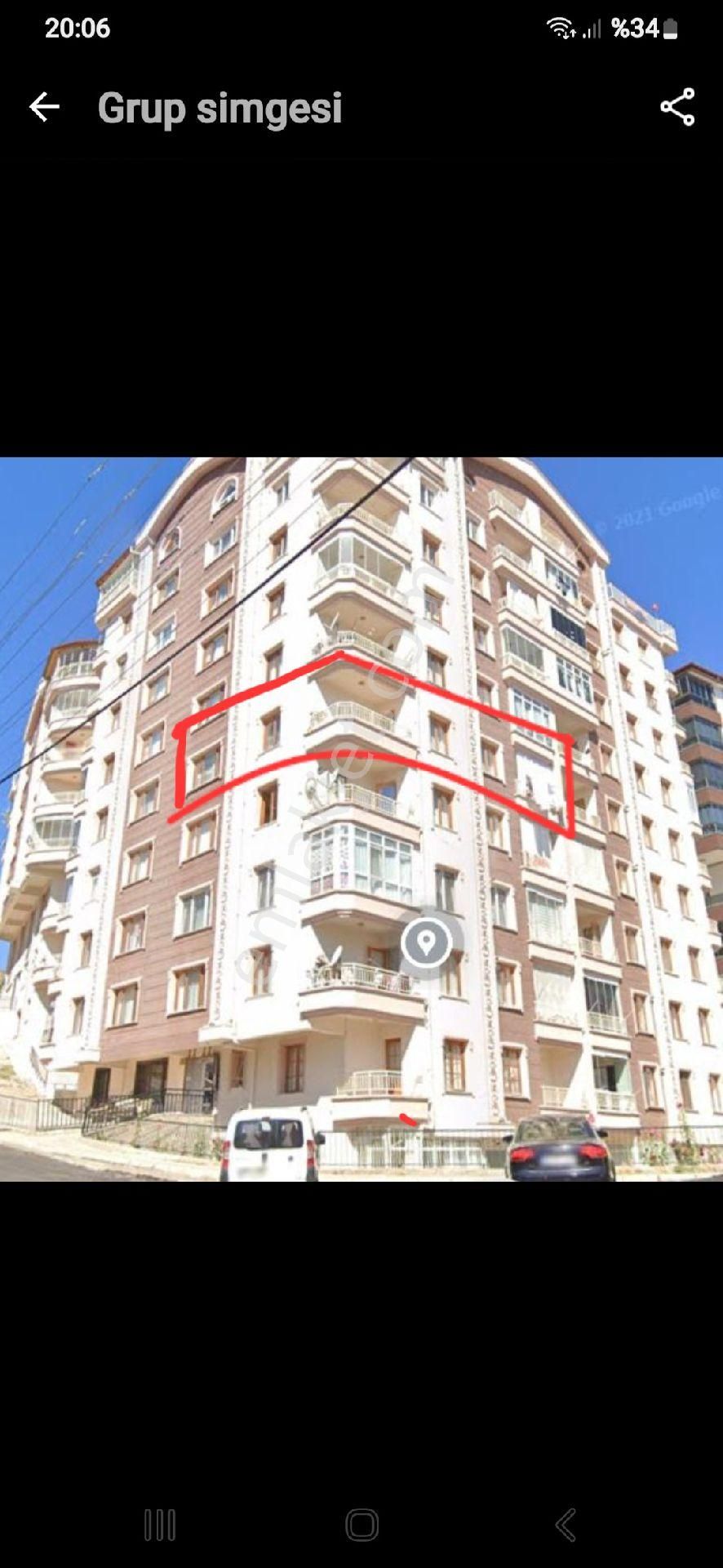 Keçiören Karakaya Kiralık Daire Sahibinden 4.kat 3+1 Güney Cephe Ara Kat Asansörlü