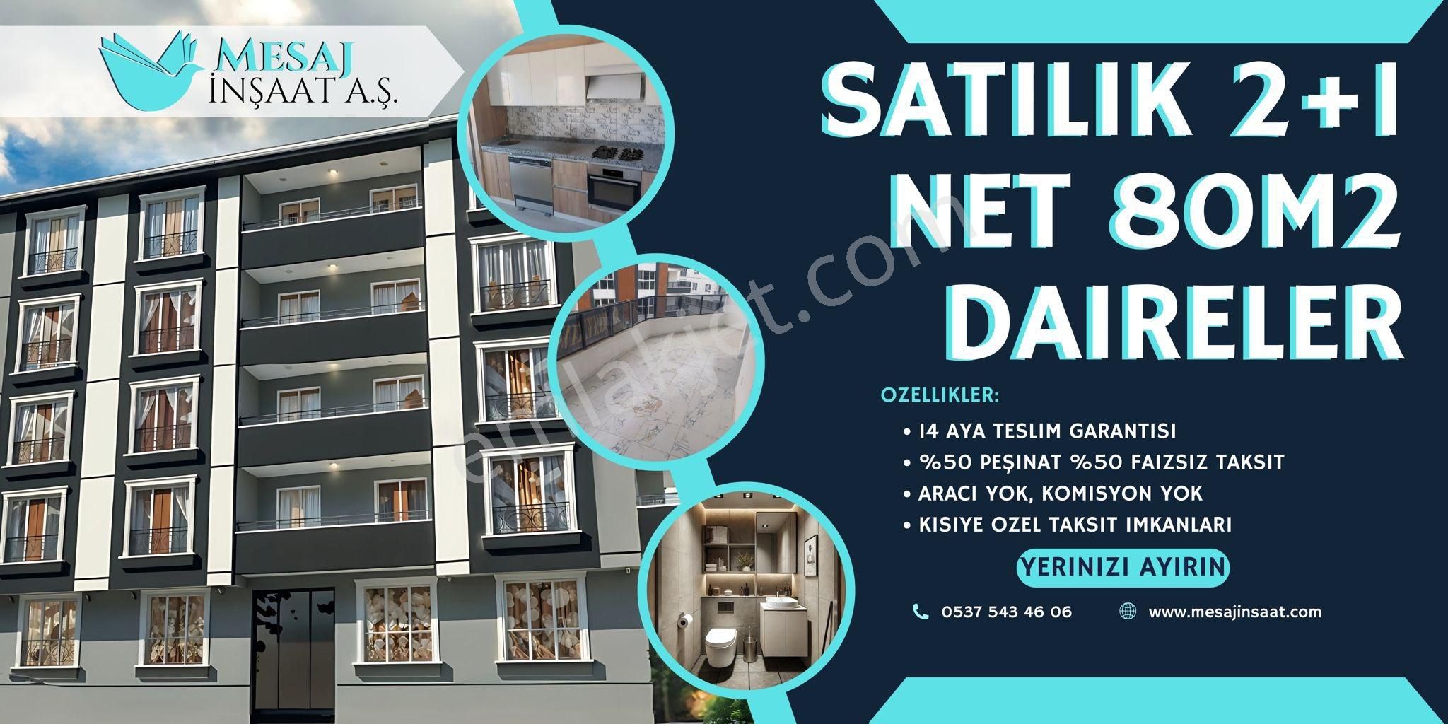 Sincan Menderes Satılık Daire Sincan Yenikent’te Satılık 2+1 Daireler