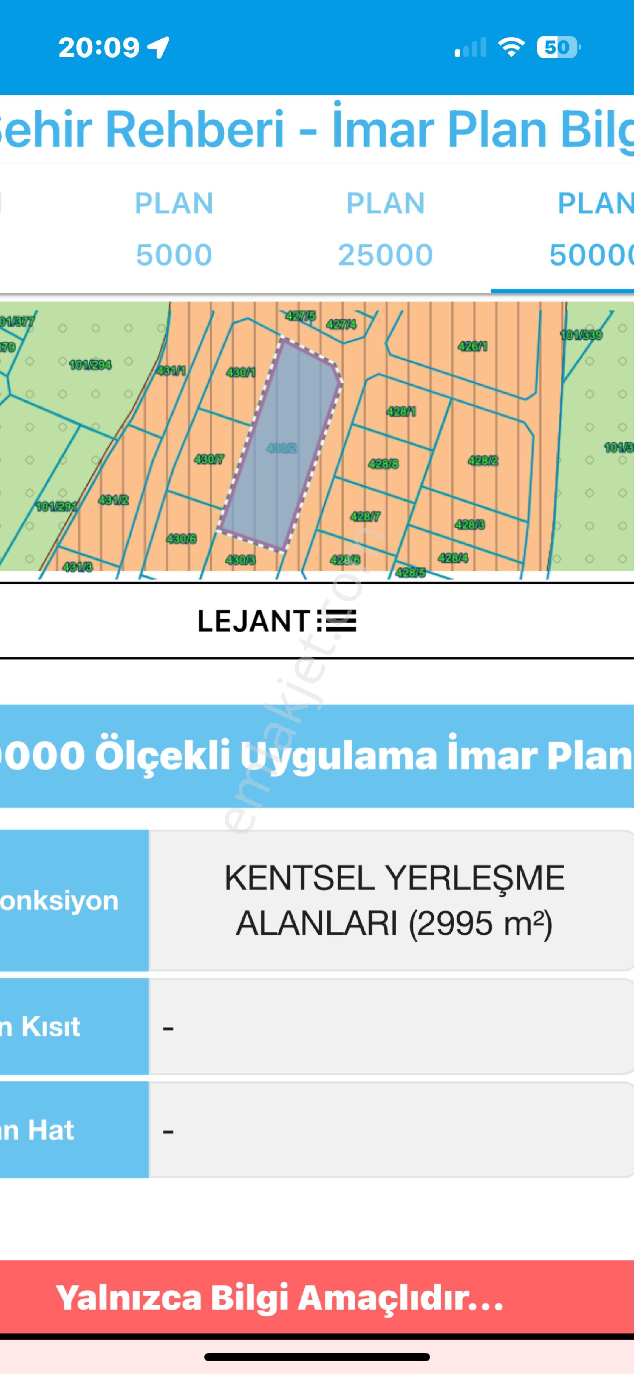 Kartepe Uzuntarlada Satılık 2995 M2 Arsa - Görsel 6