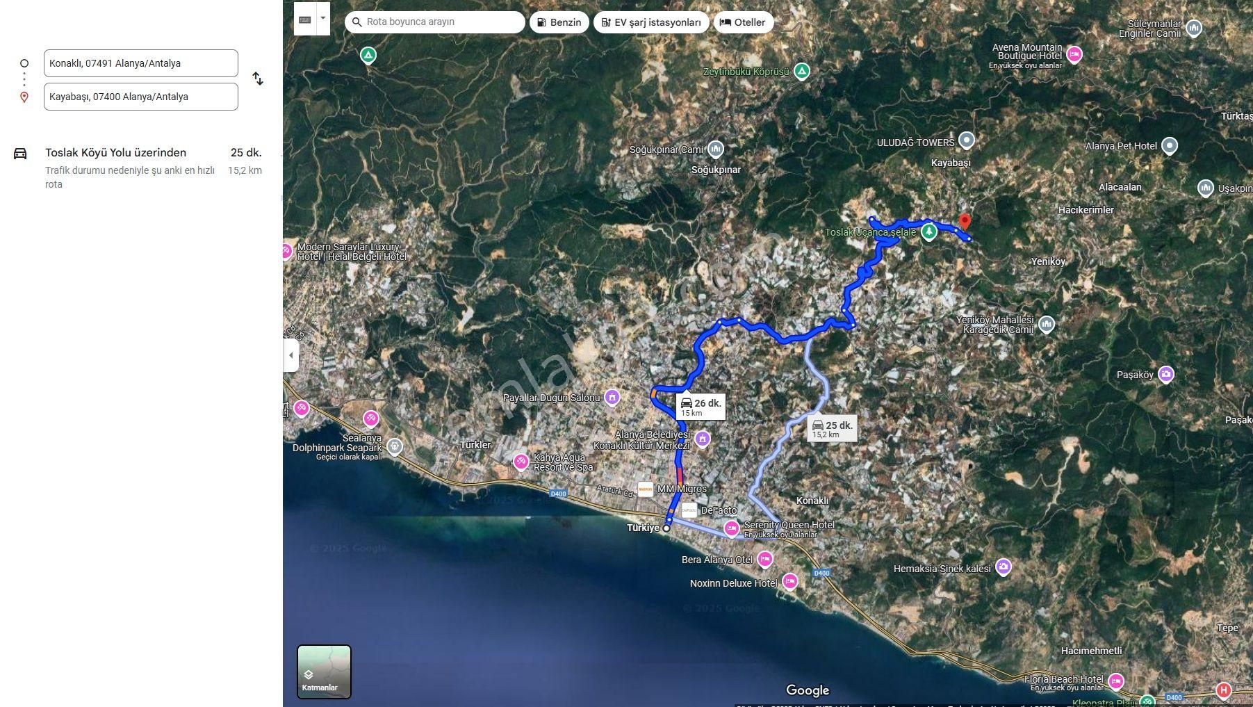 Satılık 1.531 M² Tarla Deniz Manzaralı - Görsel 11