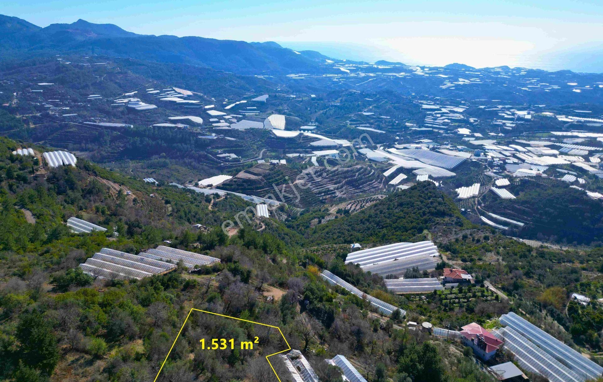 Satılık 1.531 M² Tarla Deniz Manzaralı - Görsel 2