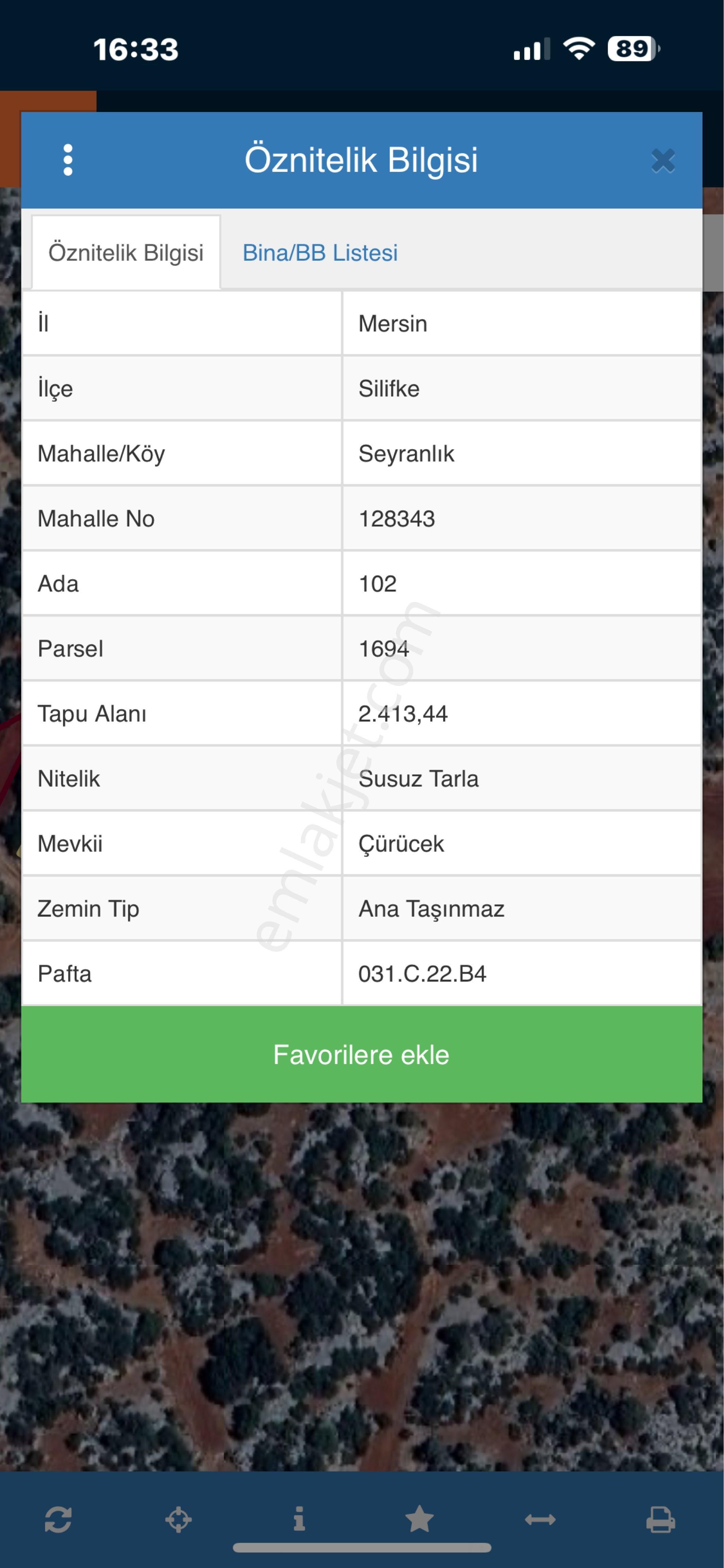 Seyranlık Mah 2.413 M2 Tarla - Görsel 2