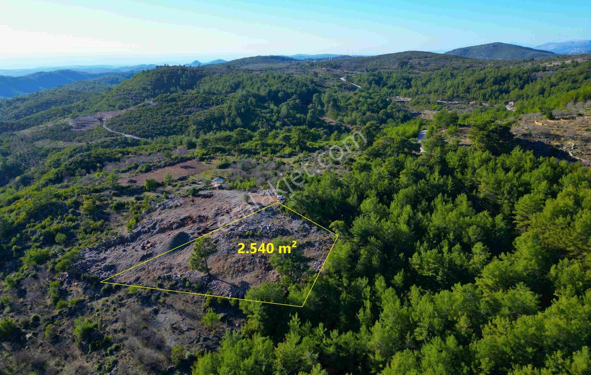 Satılık 2540 M² Tarla Deniz Manzaralı, Orhan Mah. - Görsel 4