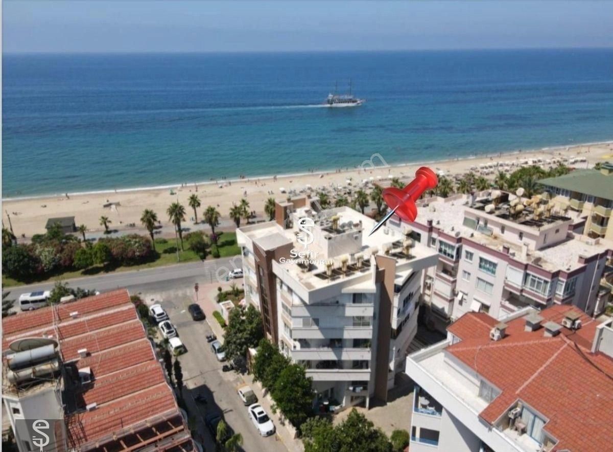 Alanya Kızlar Pınarı Kiralık Dükkan & Mağaza Alanya Cleopatra'da 350 M2 Denize Sıfır Sahil Yolu Üzeri Kiralık Dükkan