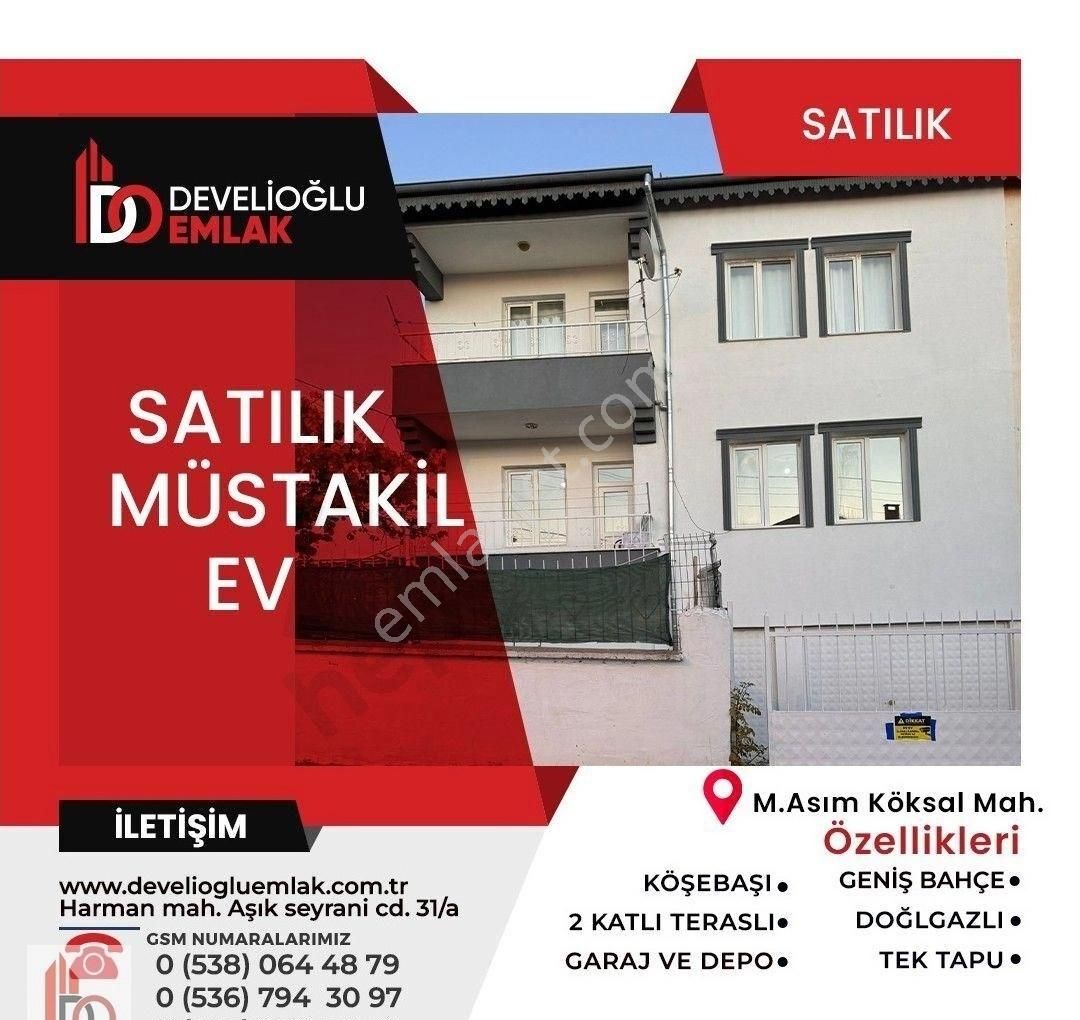 Develi Mustafa Asım Köksal Satılık Villa Develioğlu Emlak--satılık Villa