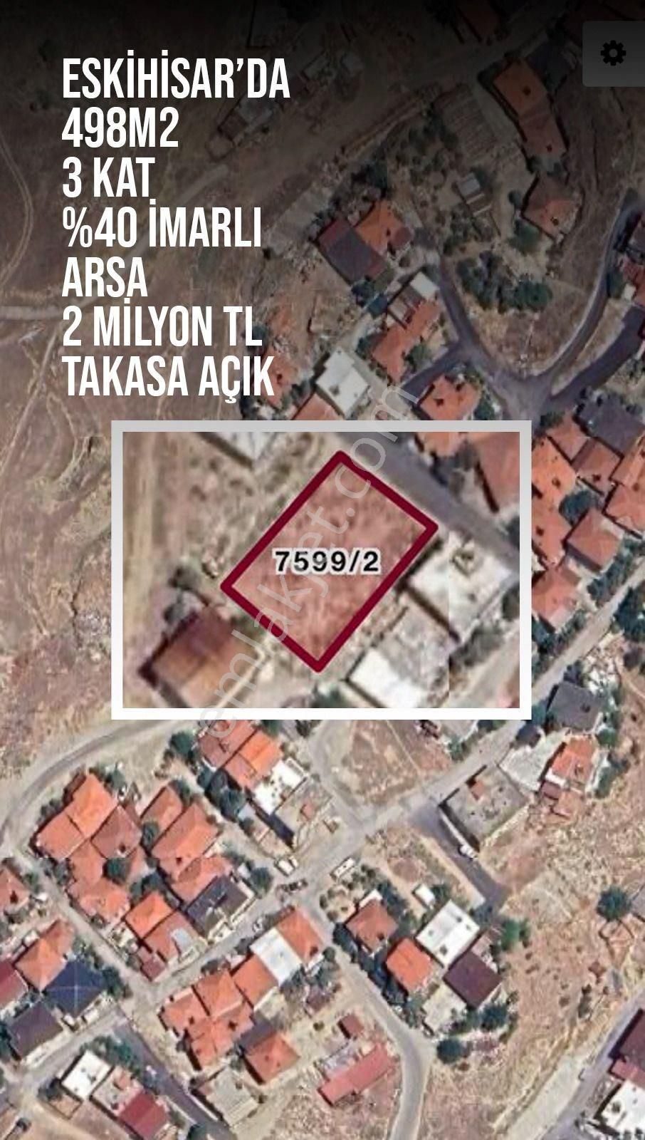 Merkezefendi Eskihisar Satılık Konut İmarlı İncirya Emlakdan Eskihisarda Bodrum + 3 Kat İmarlı 500m2 Arsa