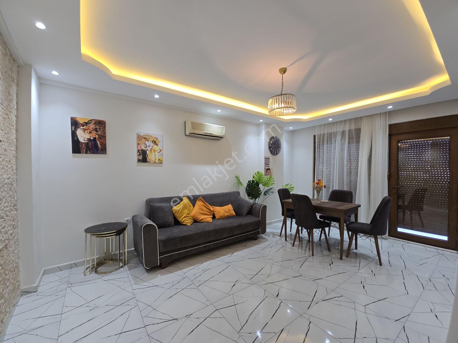 Alanya Gazipaşa Yusuf Akçiçek Apt1+1:60m2 Kiralık Eşyalı Daire
