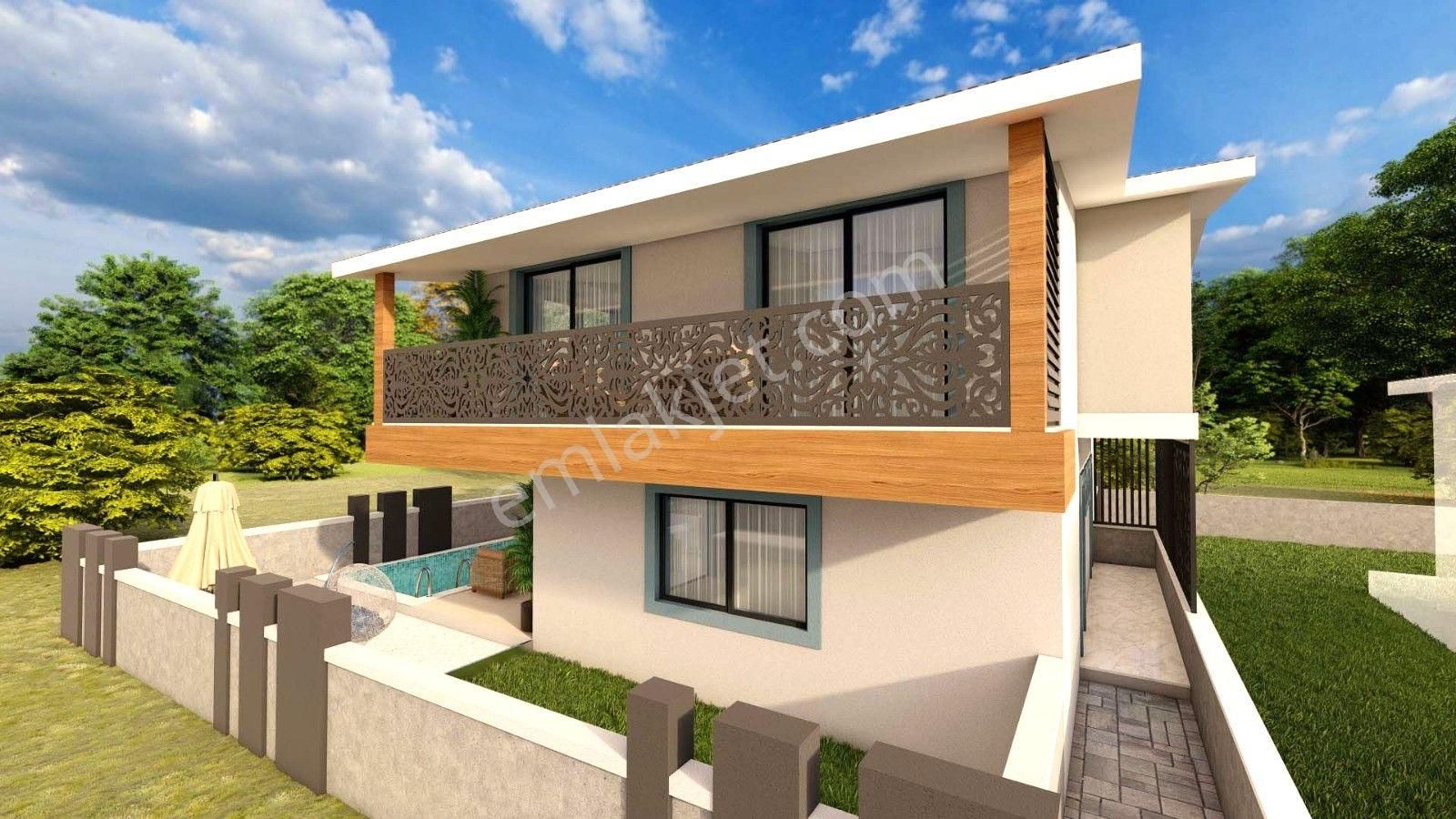 Fethiye Eldirek Satılık Villa Goldhouse Dan Satılık İkiz Villa Müstakil Fırsat 2+1