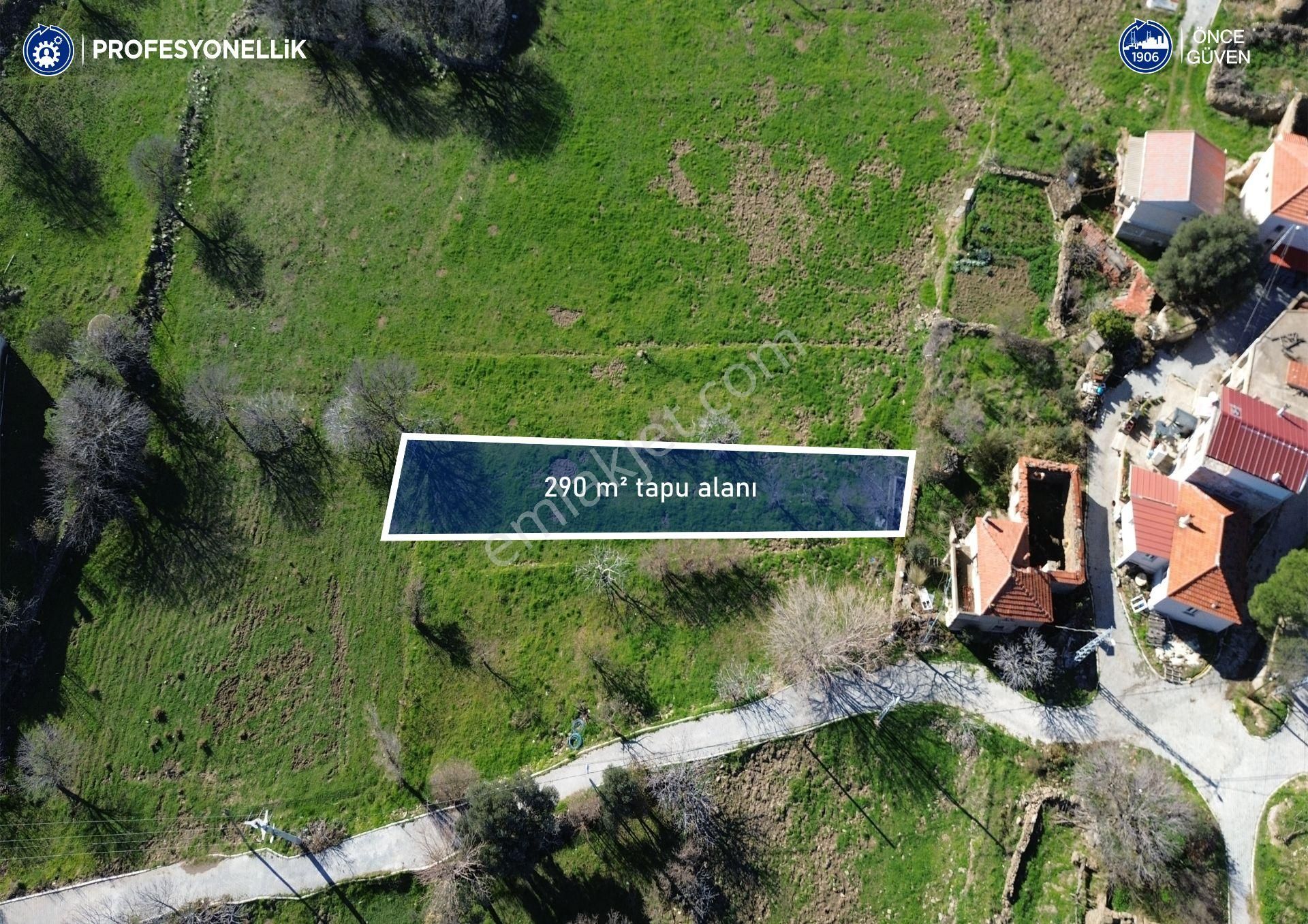 Karaburun Parlak Köy'ü İçinde 290 M² Bahçe - Görsel 3