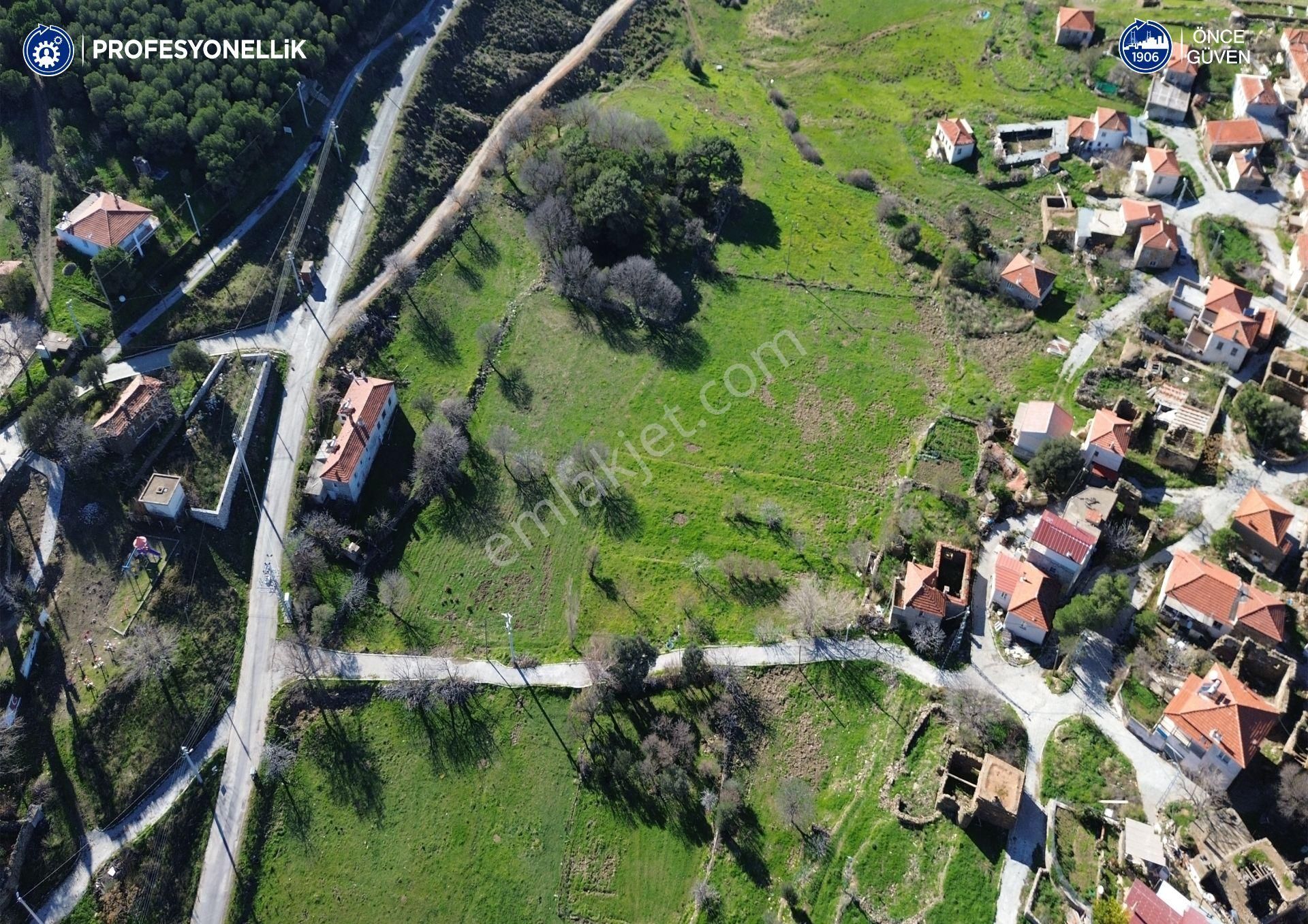 Karaburun Parlak Köy'ü İçinde 290 M² Bahçe - Görsel 16