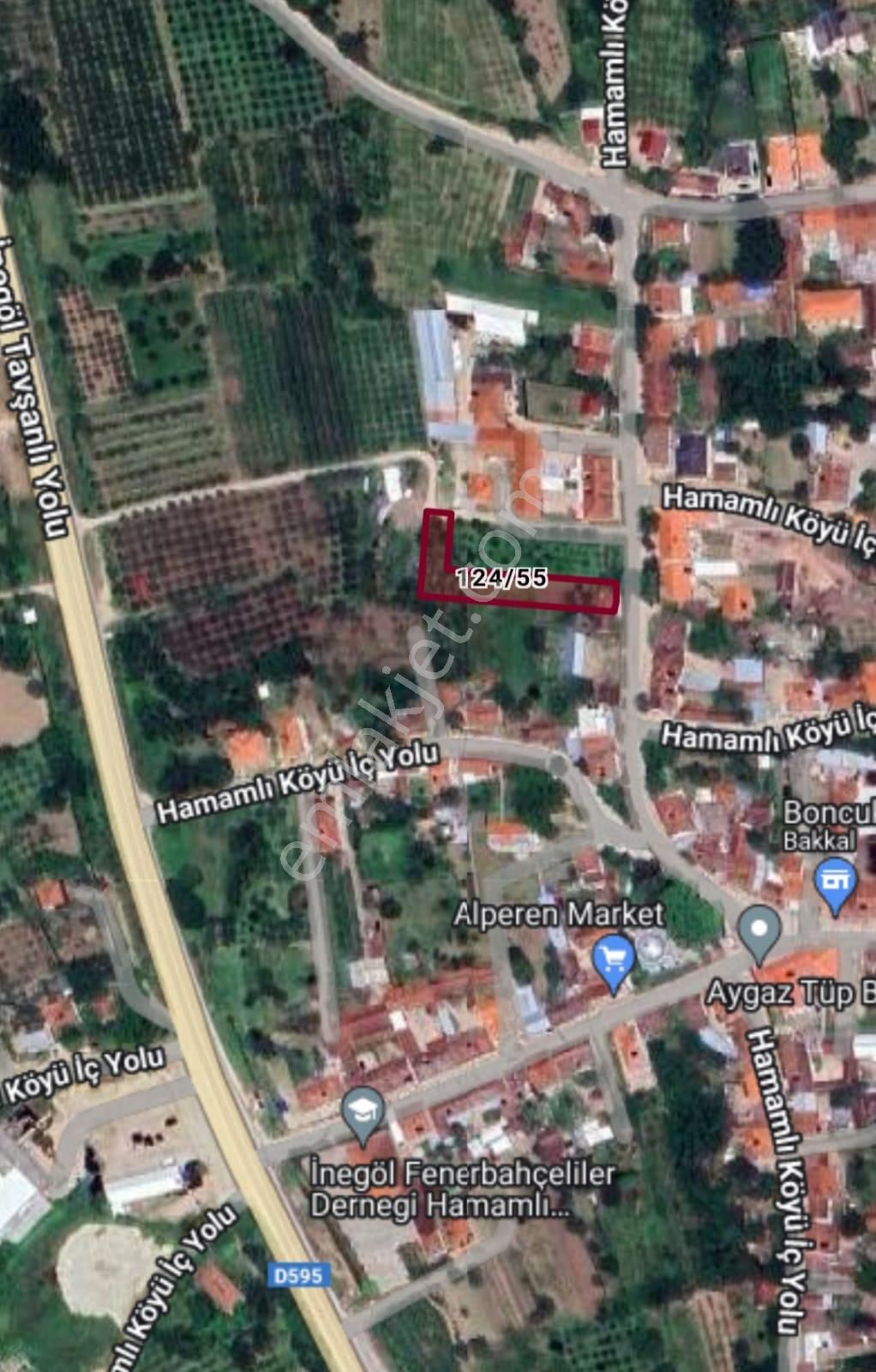 Bursa İnegöl Hamamlıda Köyiçi Fırsat Arsa - Görsel 6