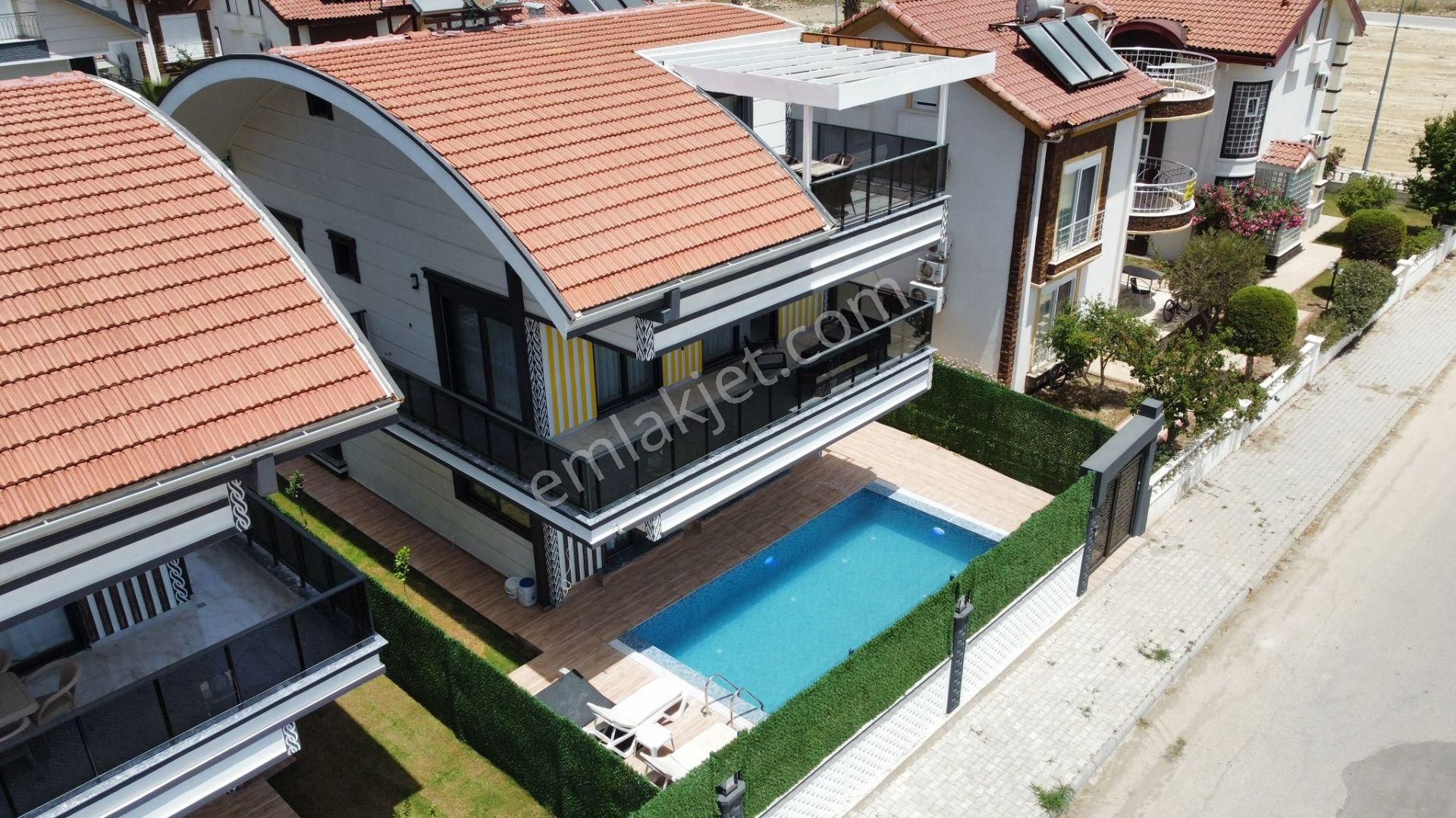 Antalya Serik Kiralık Villa Belek'te Sıfır Villa 5+1 Müstakil Havuzlu Best Point Emlak'tan