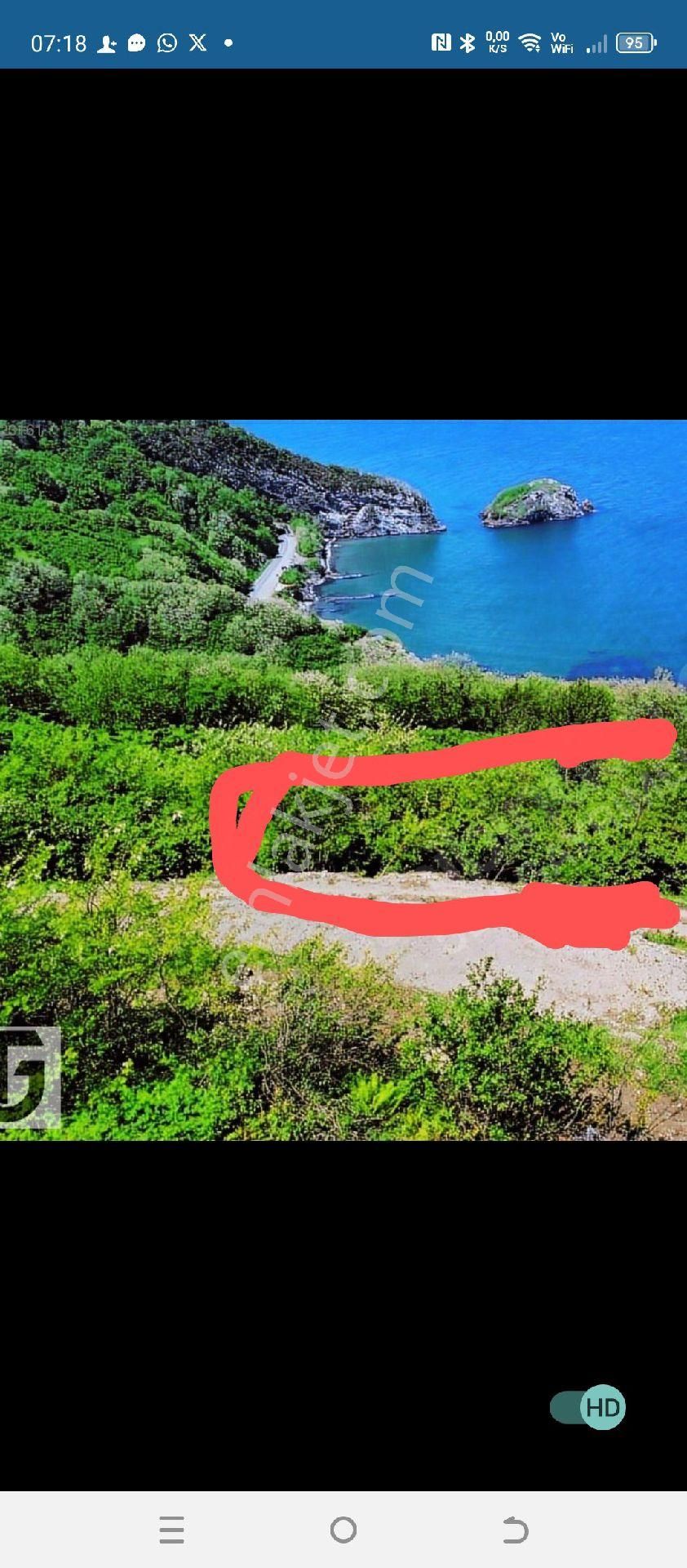 Perşembe Ramazan Mahallesinde Satılık İmarlı 3815m2 Bahçe.
