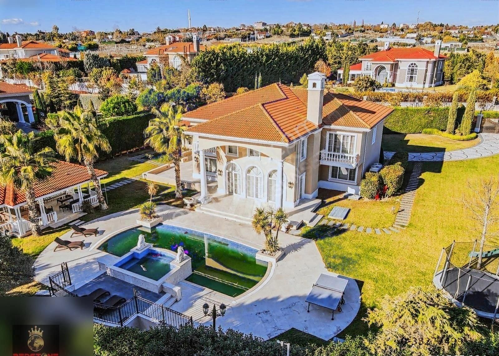 Büyükçekmece Karaağaç Satılık Villa Alkent Göl Malikanleri Satılık Muhteşem Villa 2850 M2 Alan