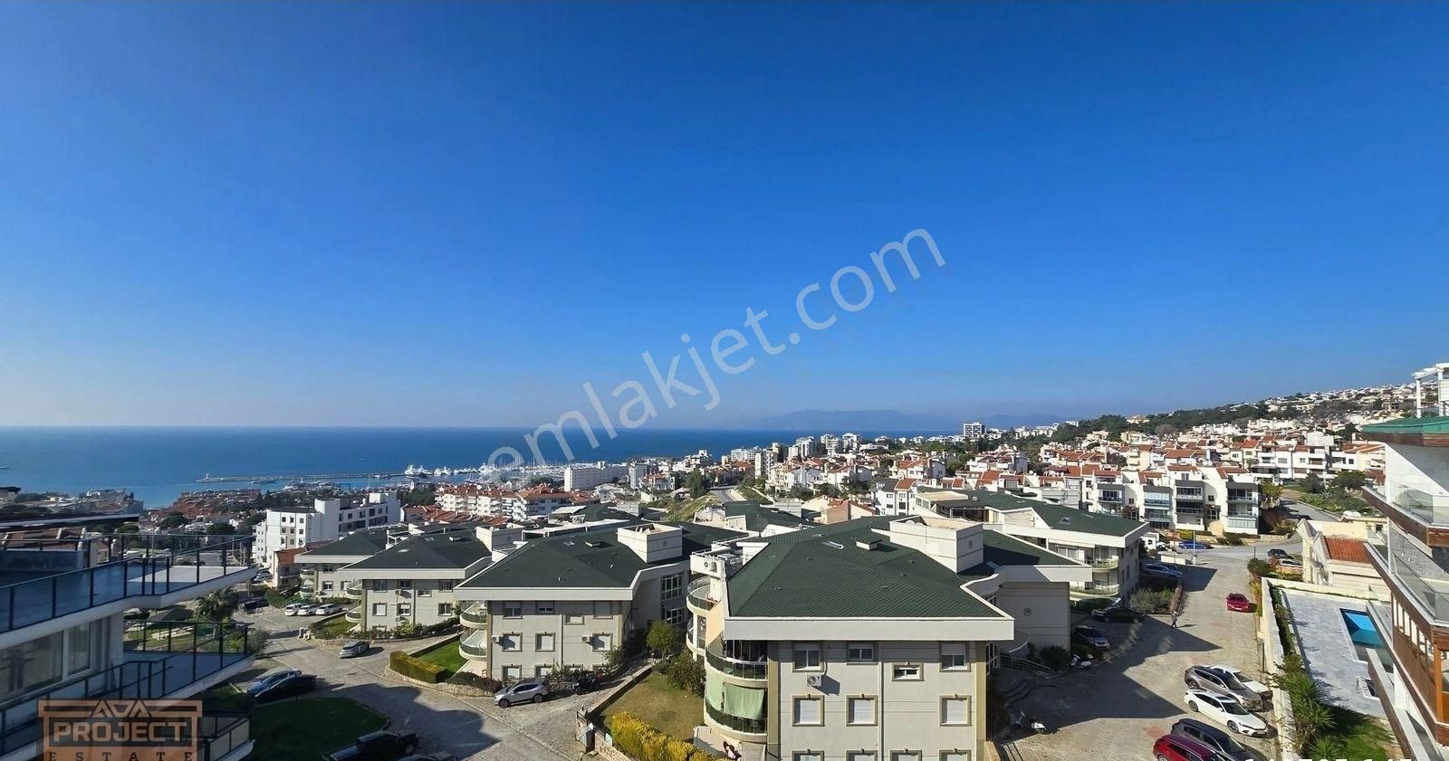 Kuşadası Türkmen Satılık Daire Kuşadası Marina Mevkii Deniz Manzaralı Satılık Daire