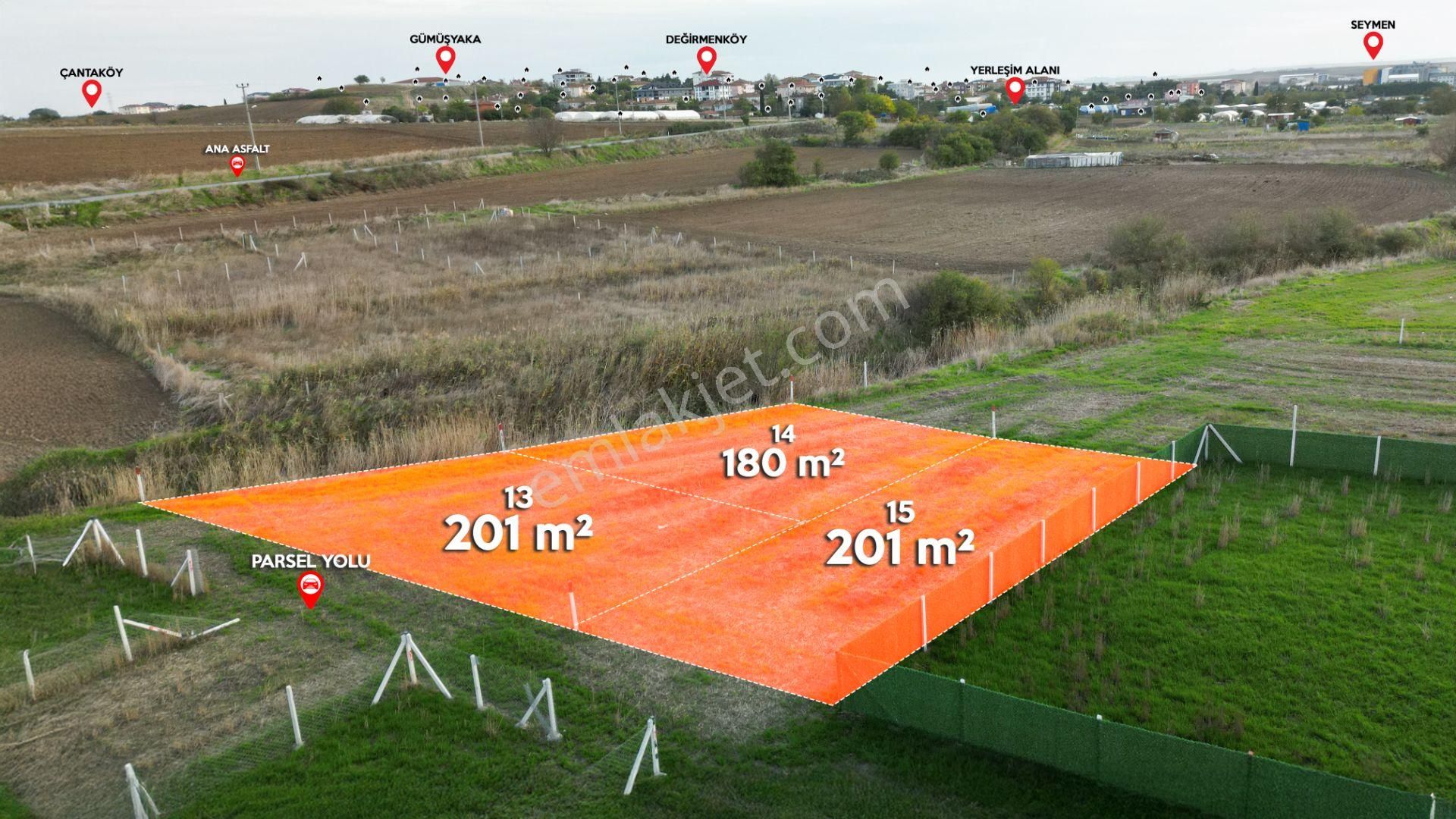 Değirmenköy'de Okula Markete Yürüme Mesafesinde 201m²tarla Bugün Al ,yarın Kazan! - Görsel 3